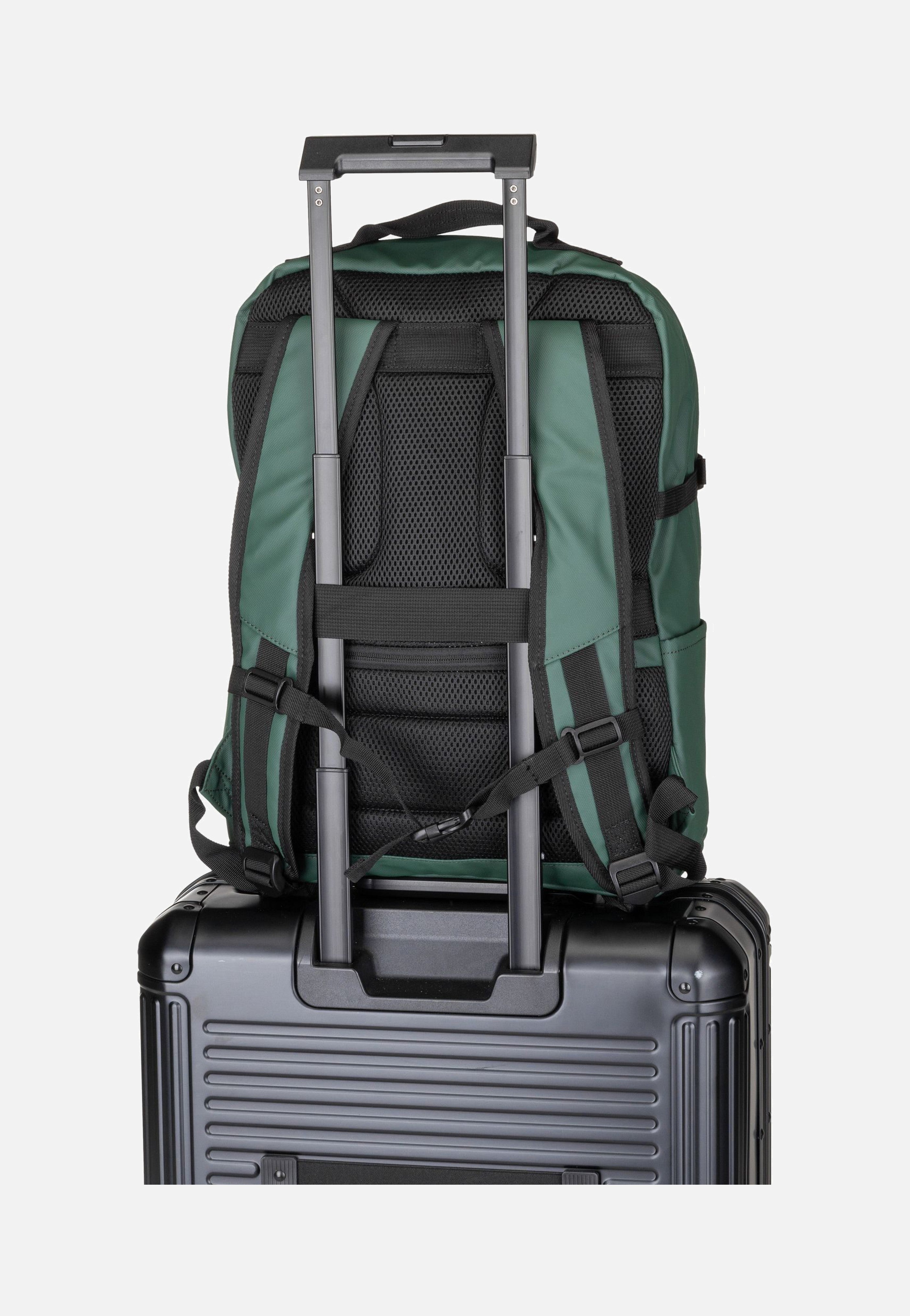 Greenburry Cambridge 4900 Bottle Green Backpack