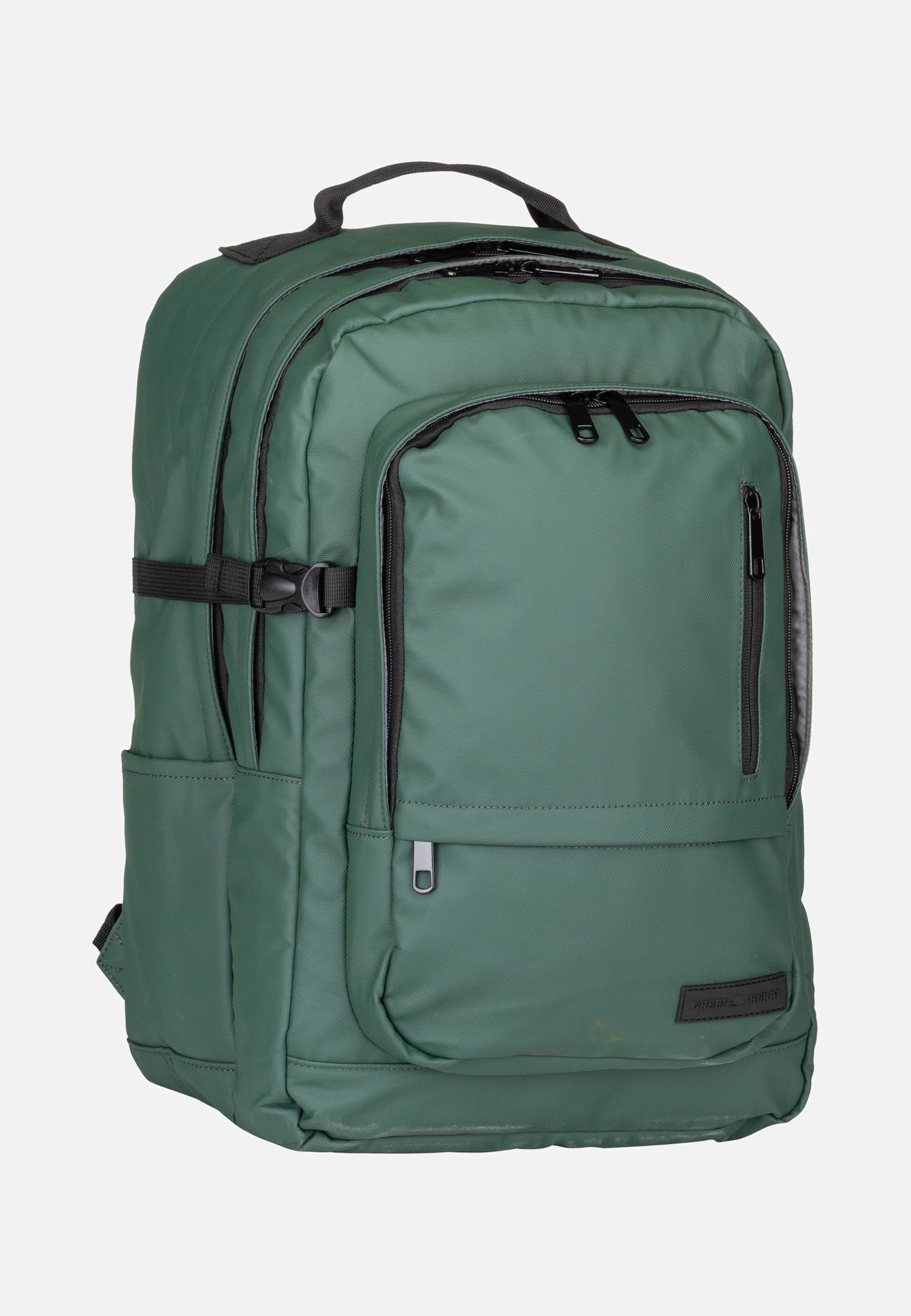 Greenburry Cambridge 4900 Bottle Green Backpack