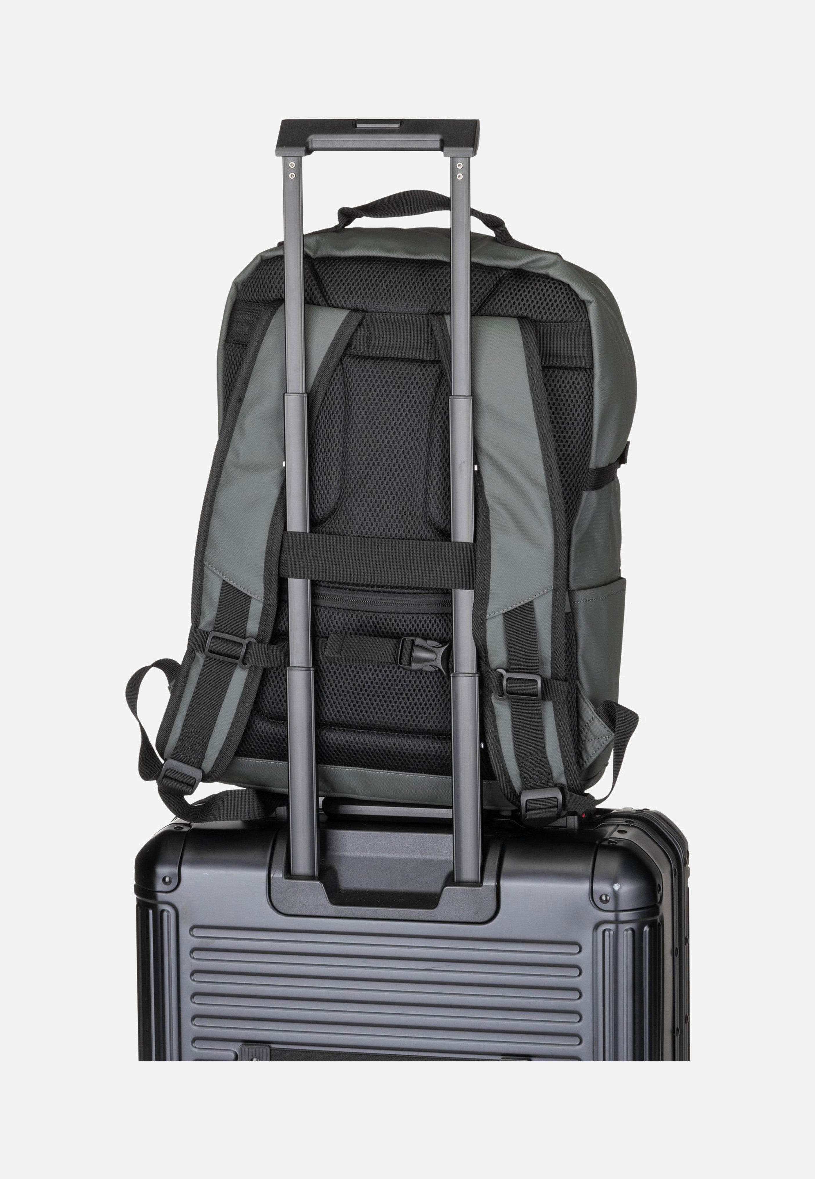 Greenburry Cambridge 4900 Olive Grey Backpack