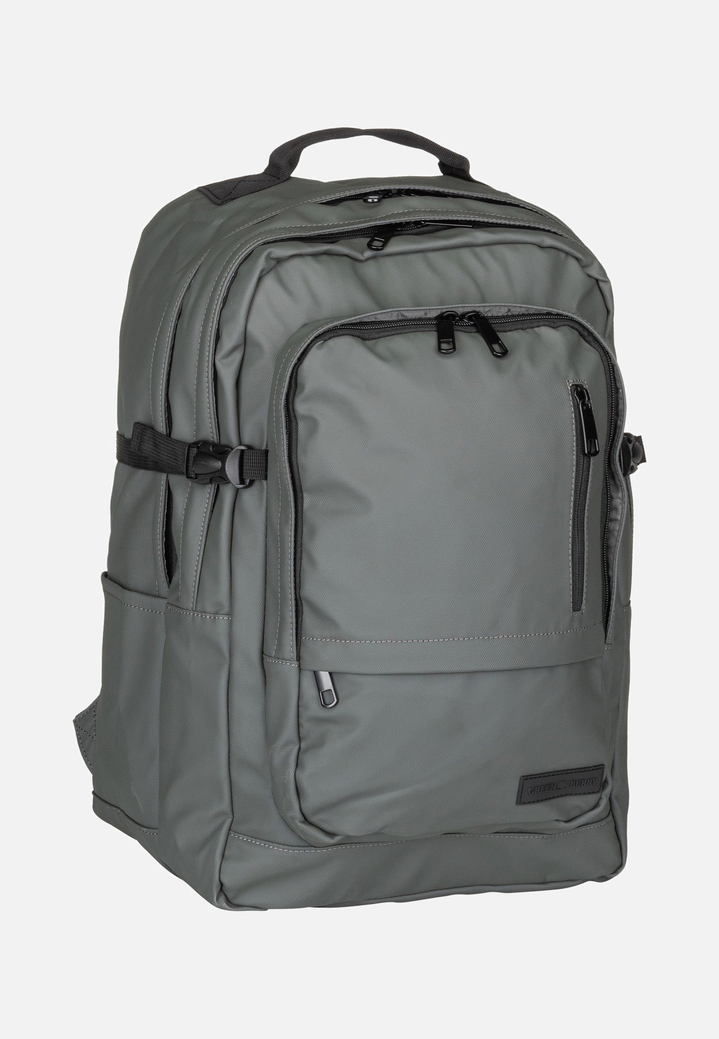 Greenburry Cambridge 4900 Olive Grey Backpack