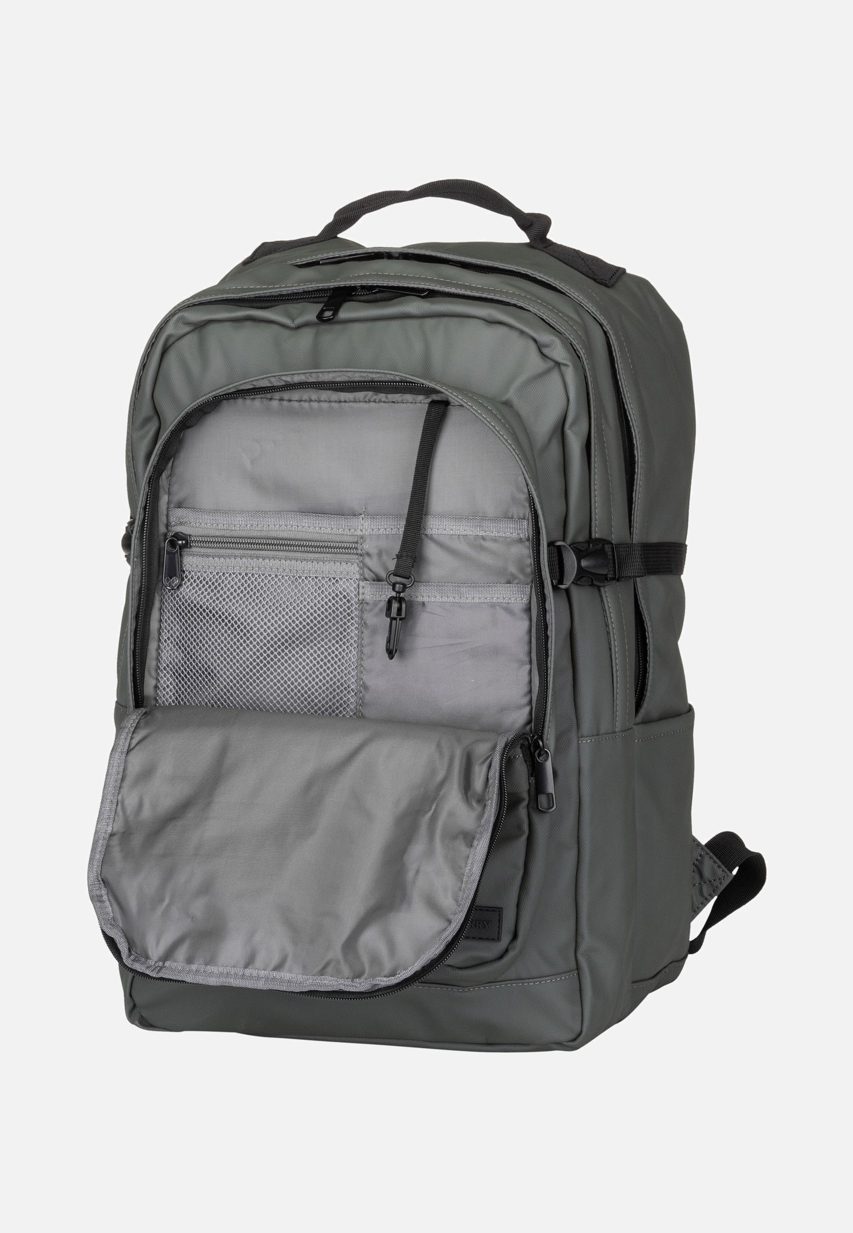 Greenburry Cambridge 4900 Olive Grey Backpack