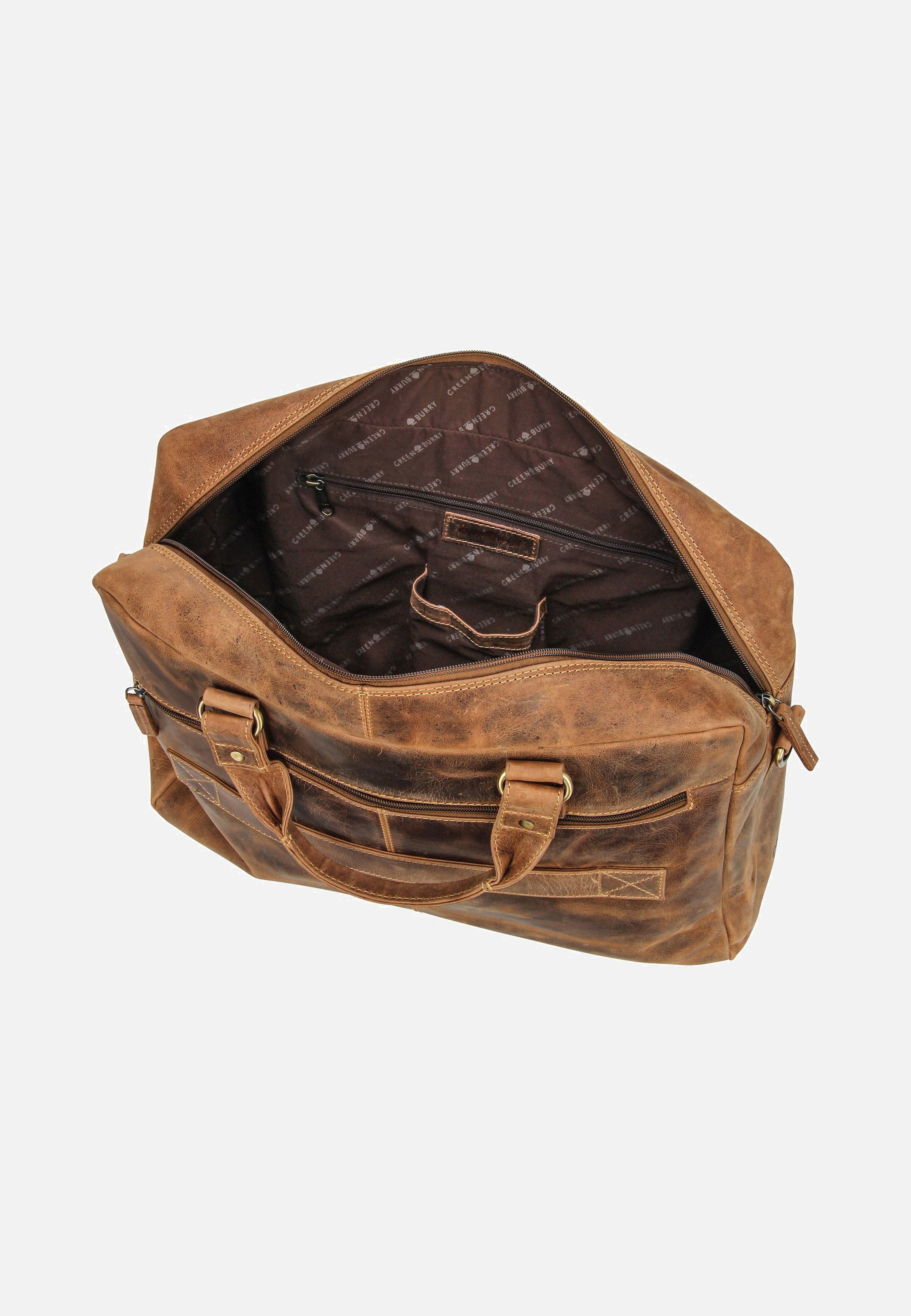 Greenburry Vintage 1539 Sattelbraun Briefcase