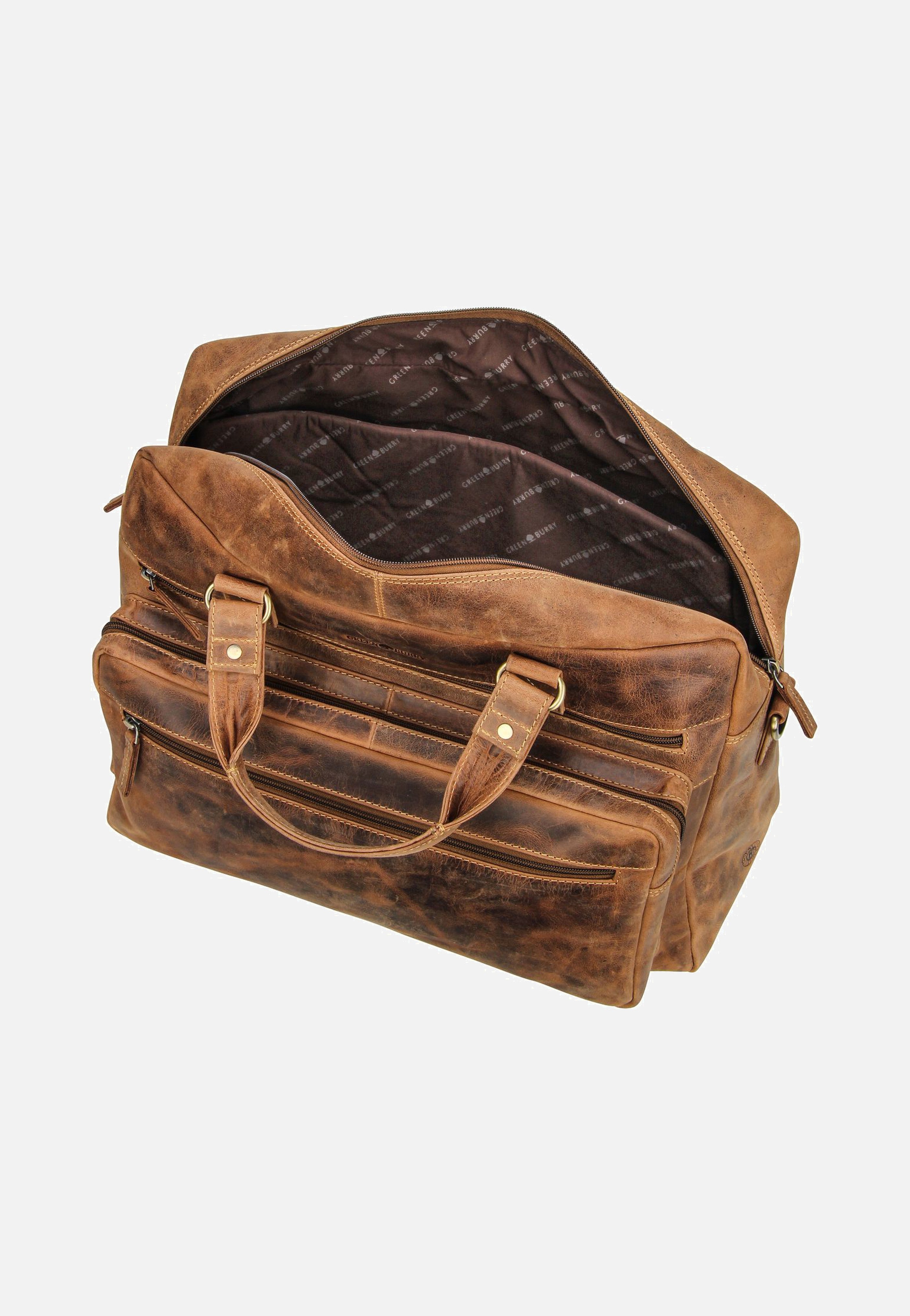 Greenburry Vintage 1539 Sattelbraun Briefcase