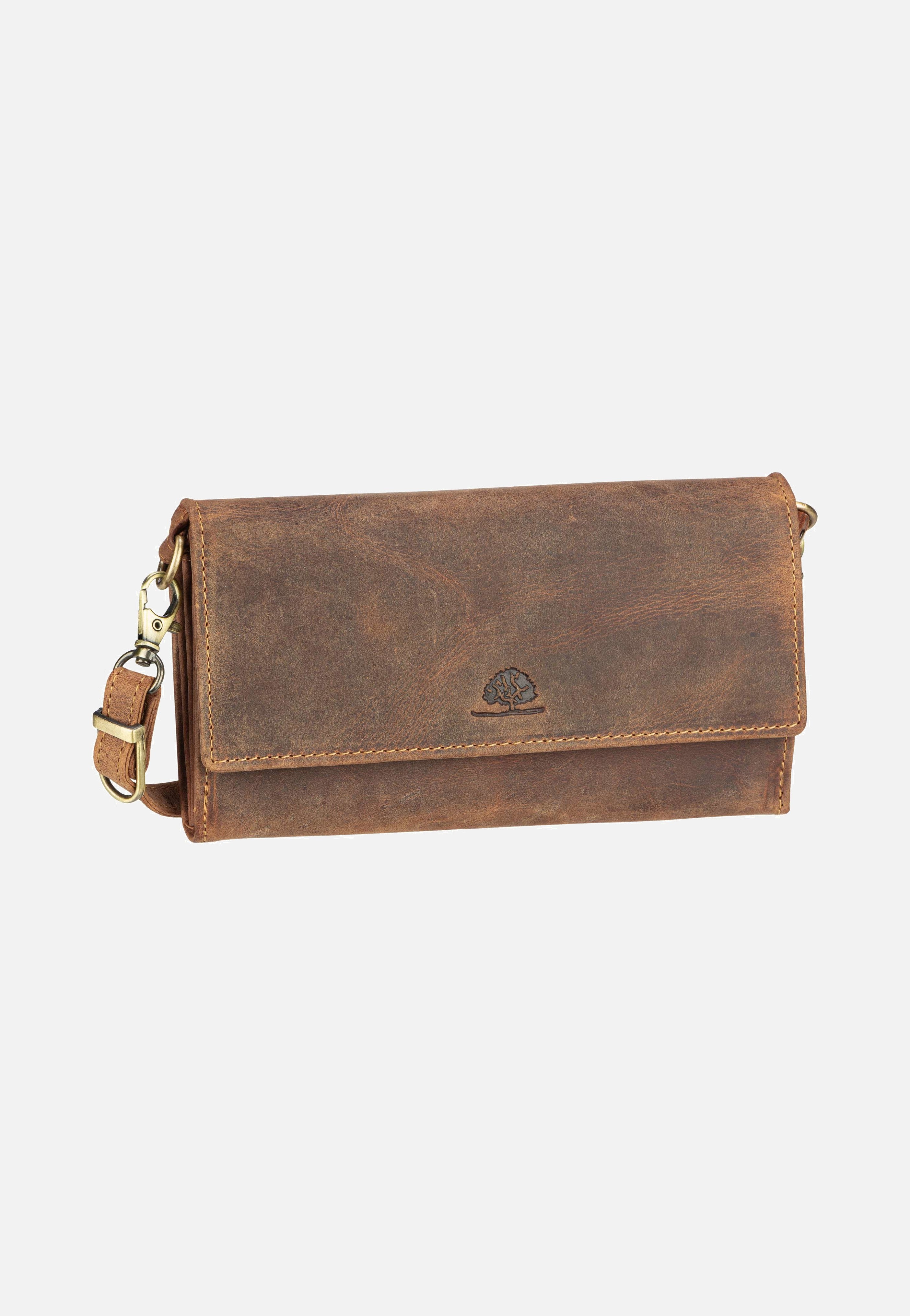 Greenburry - Vintage 1552A Lady Bag RFID Sattelbraun - Shoulder Bag | Women-Image