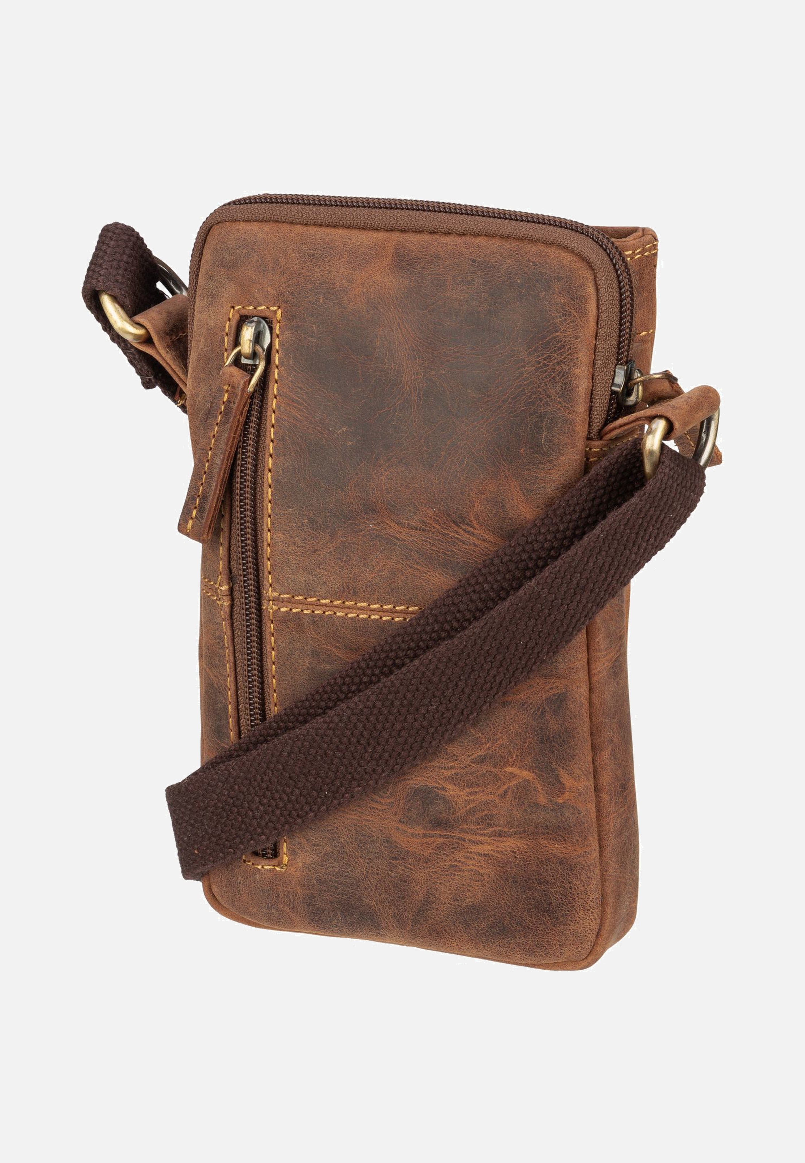 Greenburry - Vintage 1553 Mobile Sattelbraun - Phone Pouches | Neutral-Image