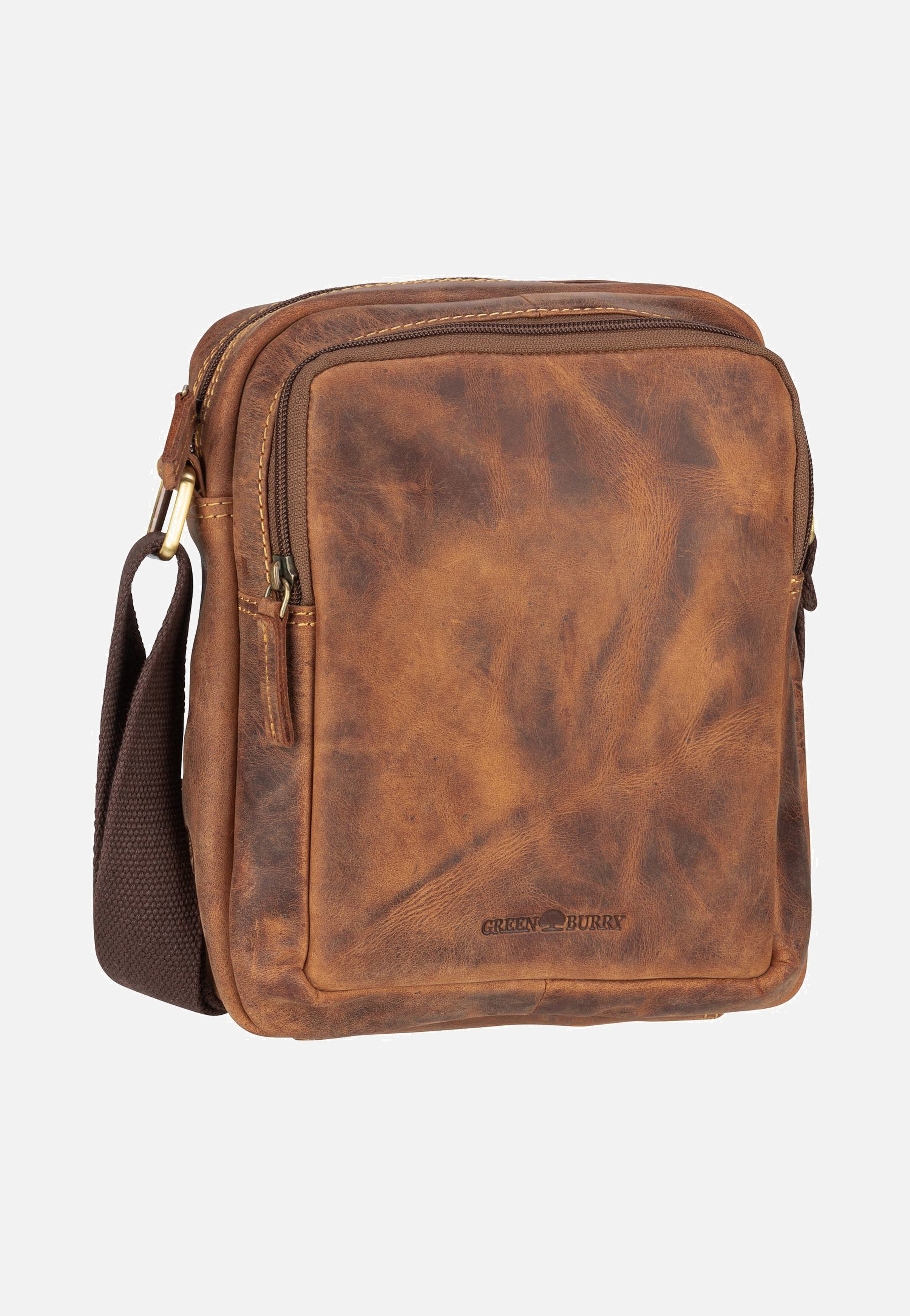 Greenburry - Vintage 1555 Sattelbraun - Crossbody Bag | Men-Image
