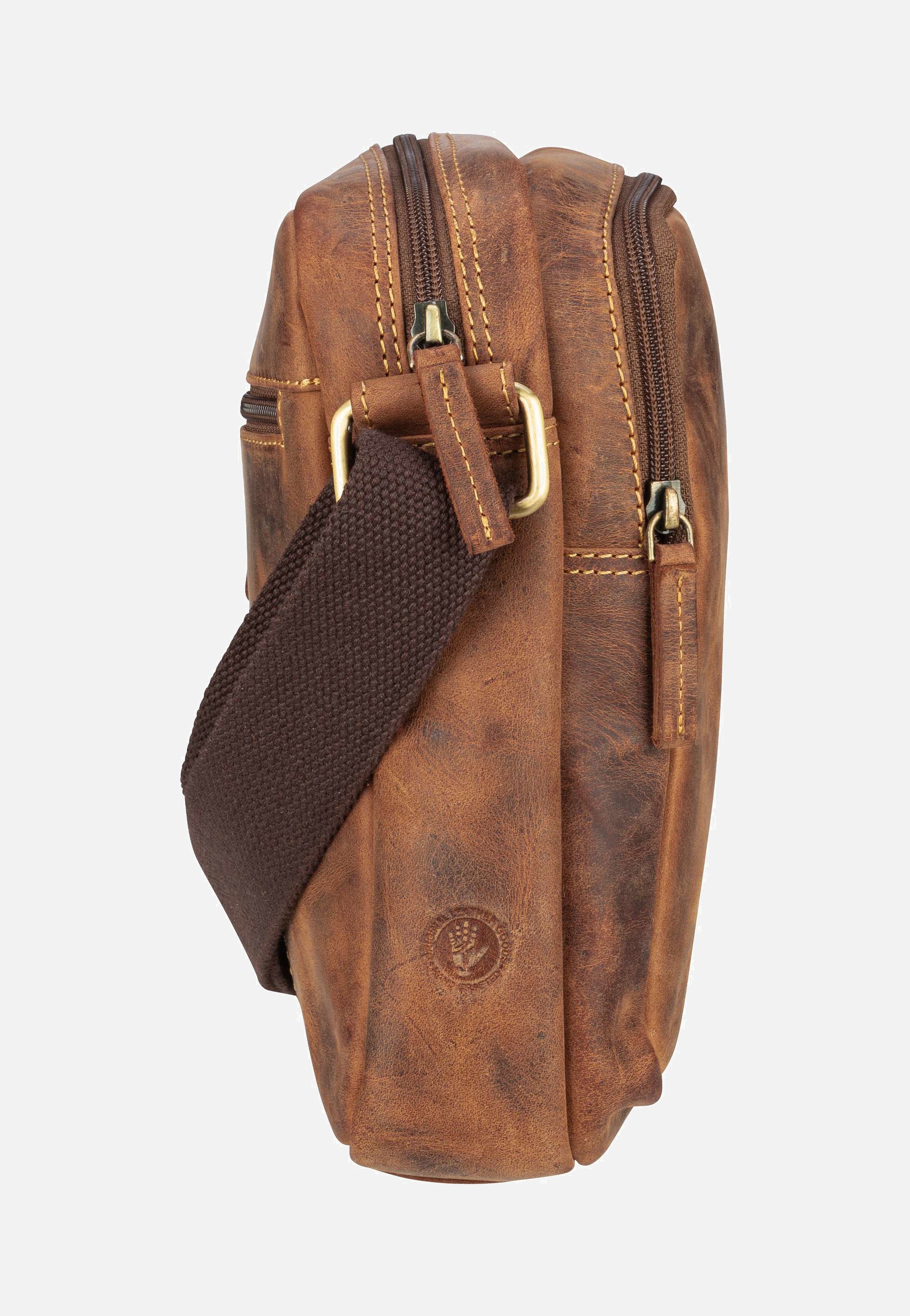 Greenburry - Vintage 1555 Sattelbraun - Crossbody Bag | Men-Image