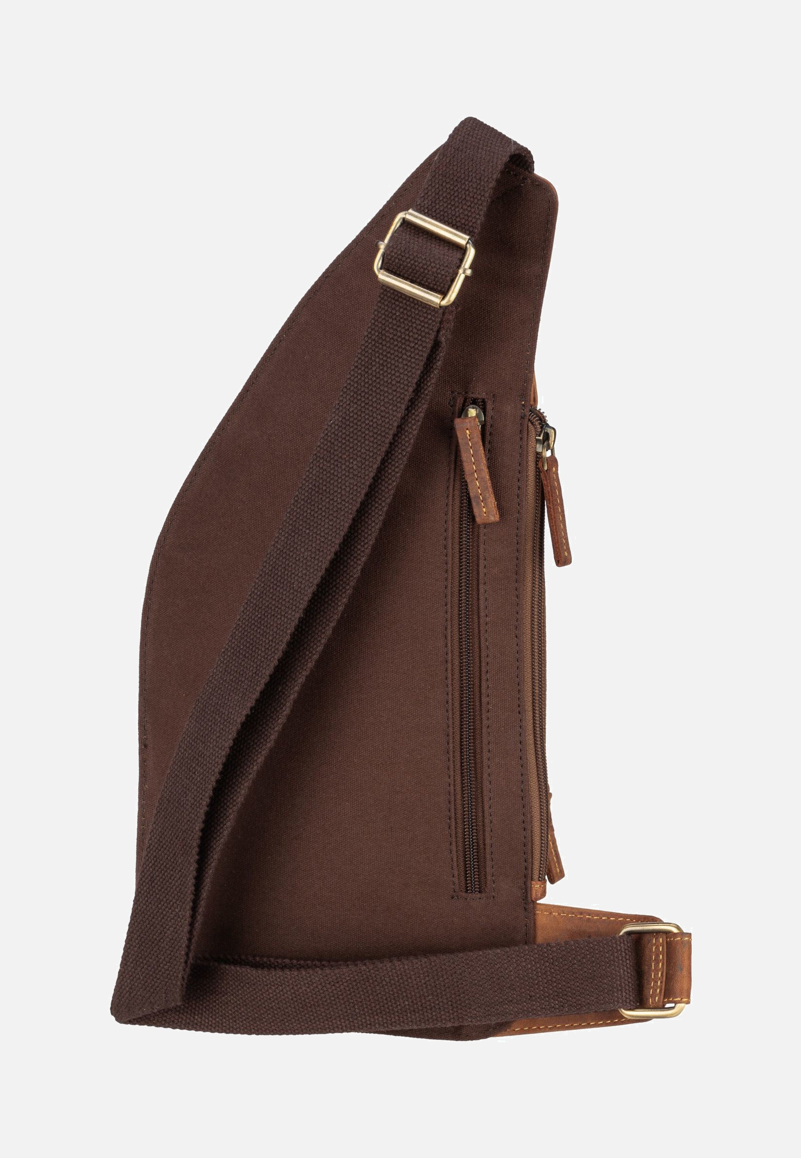 Greenburry - Vintage 1559 Bodybag Sattelbraun - Sling Bag | Men-Image