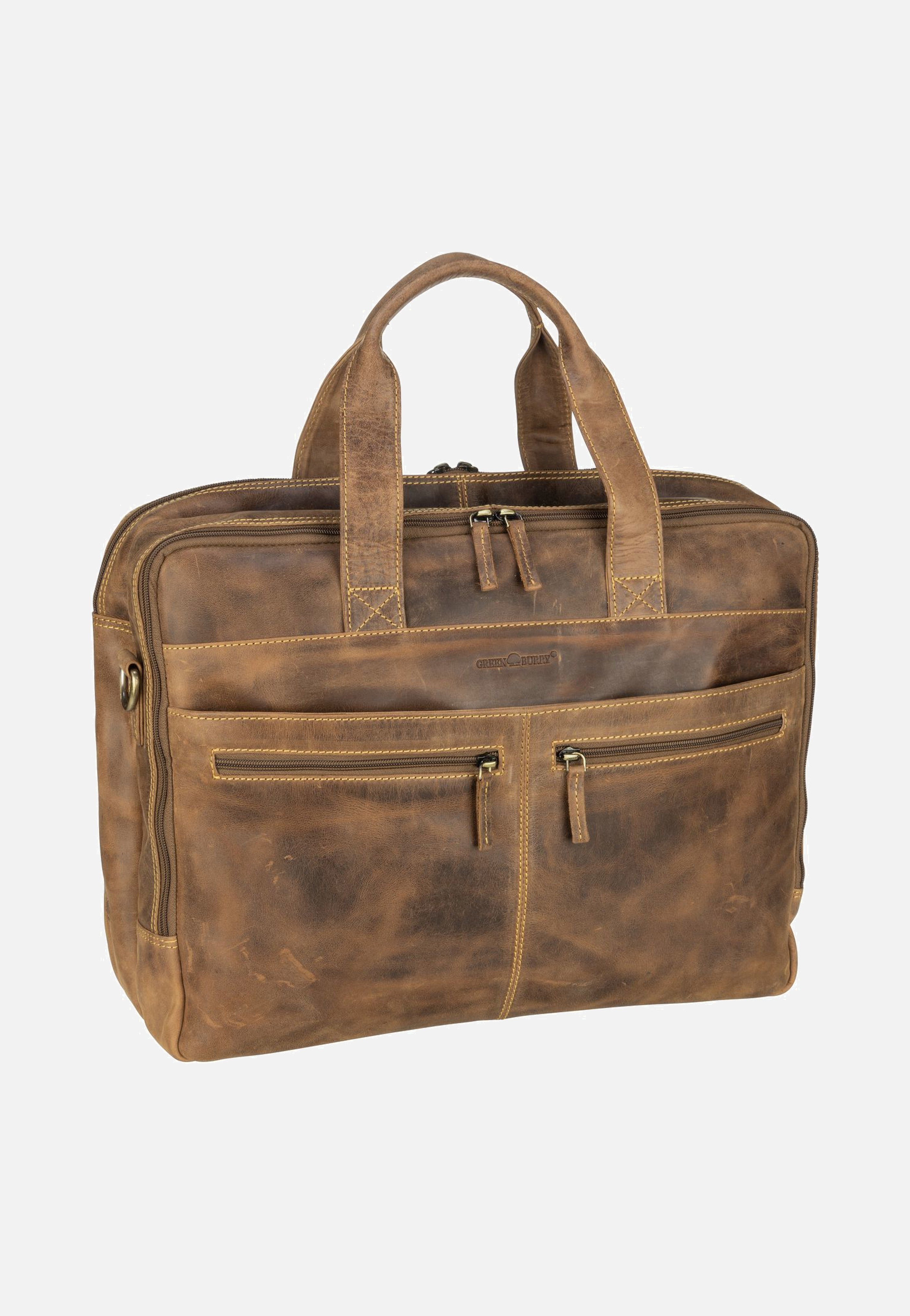 Greenburry - Vintage 1572 Teak-Brown - Briefcase | Men-Image
