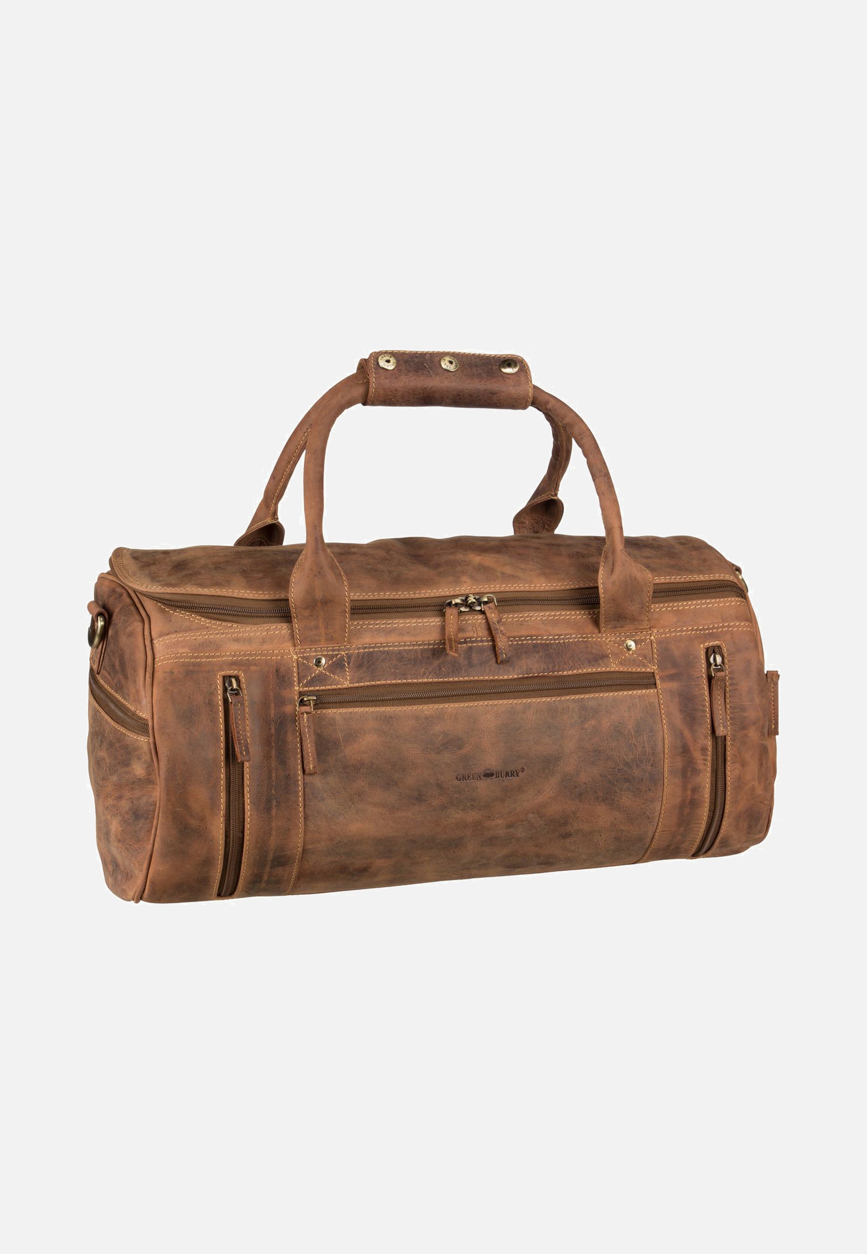 Greenburry Vintage 1657 Sattelbraun Weekender