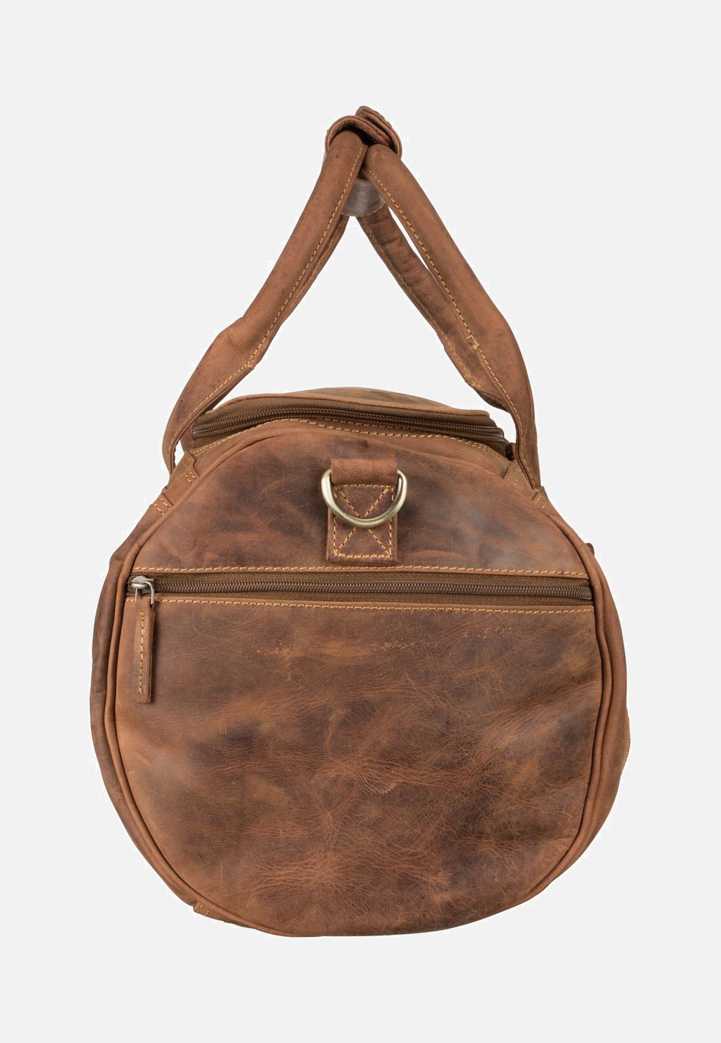 Greenburry Vintage 1657 Sattelbraun Weekender