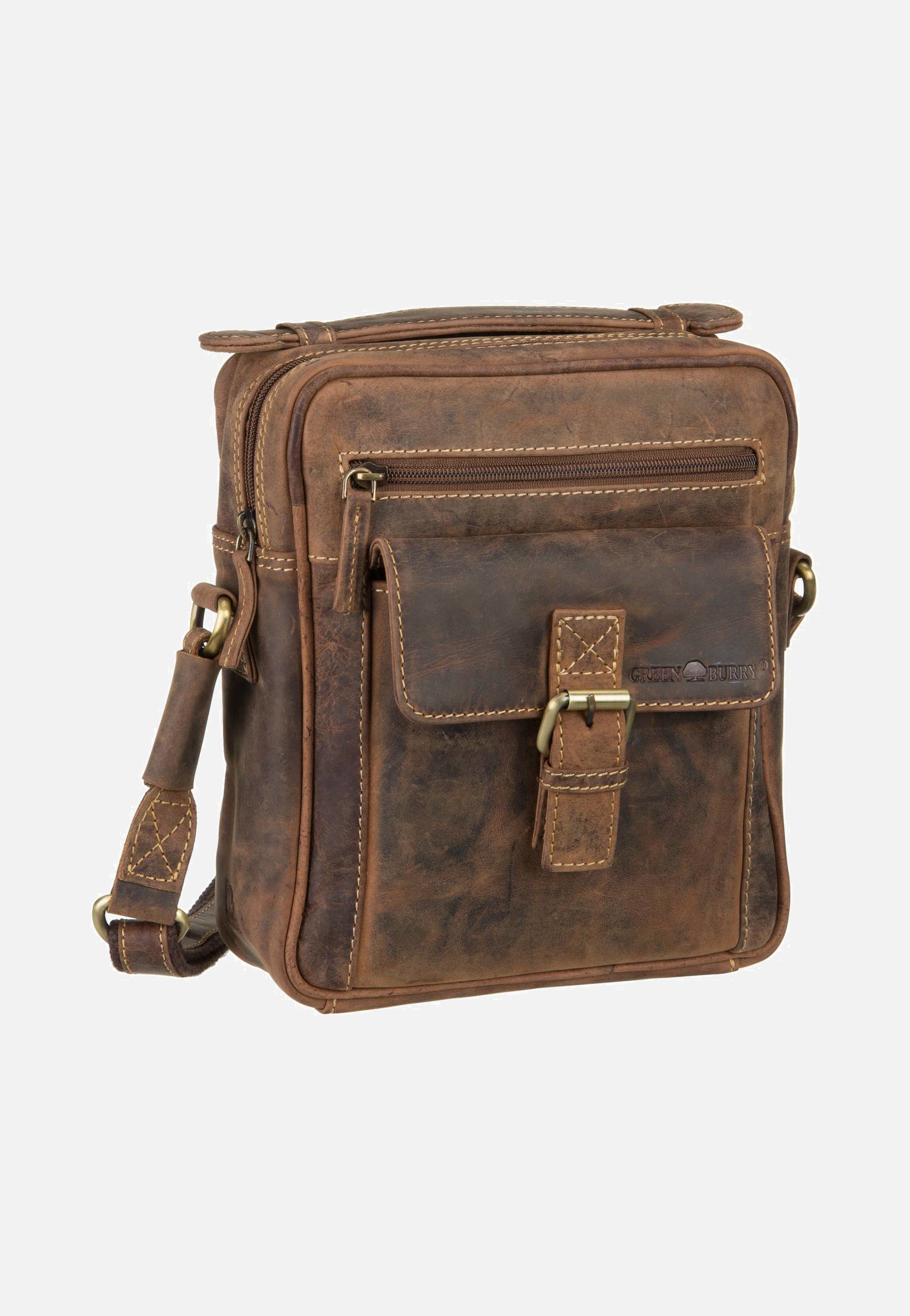 Greenburry - Vintage 1664 Medium Sattelbraun - Crossbody Bag | Men-Image