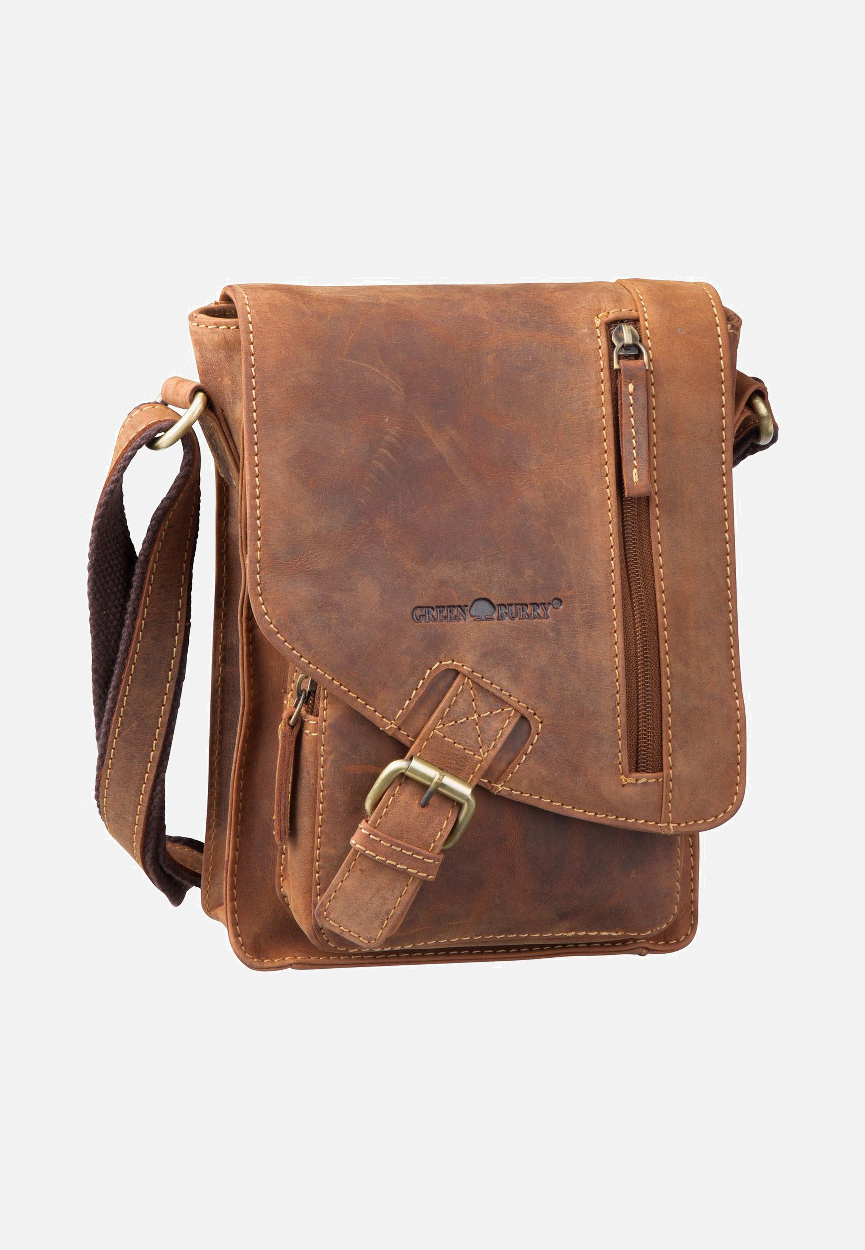 Greenburry Vintage 1712 Brown Crossbody Bag