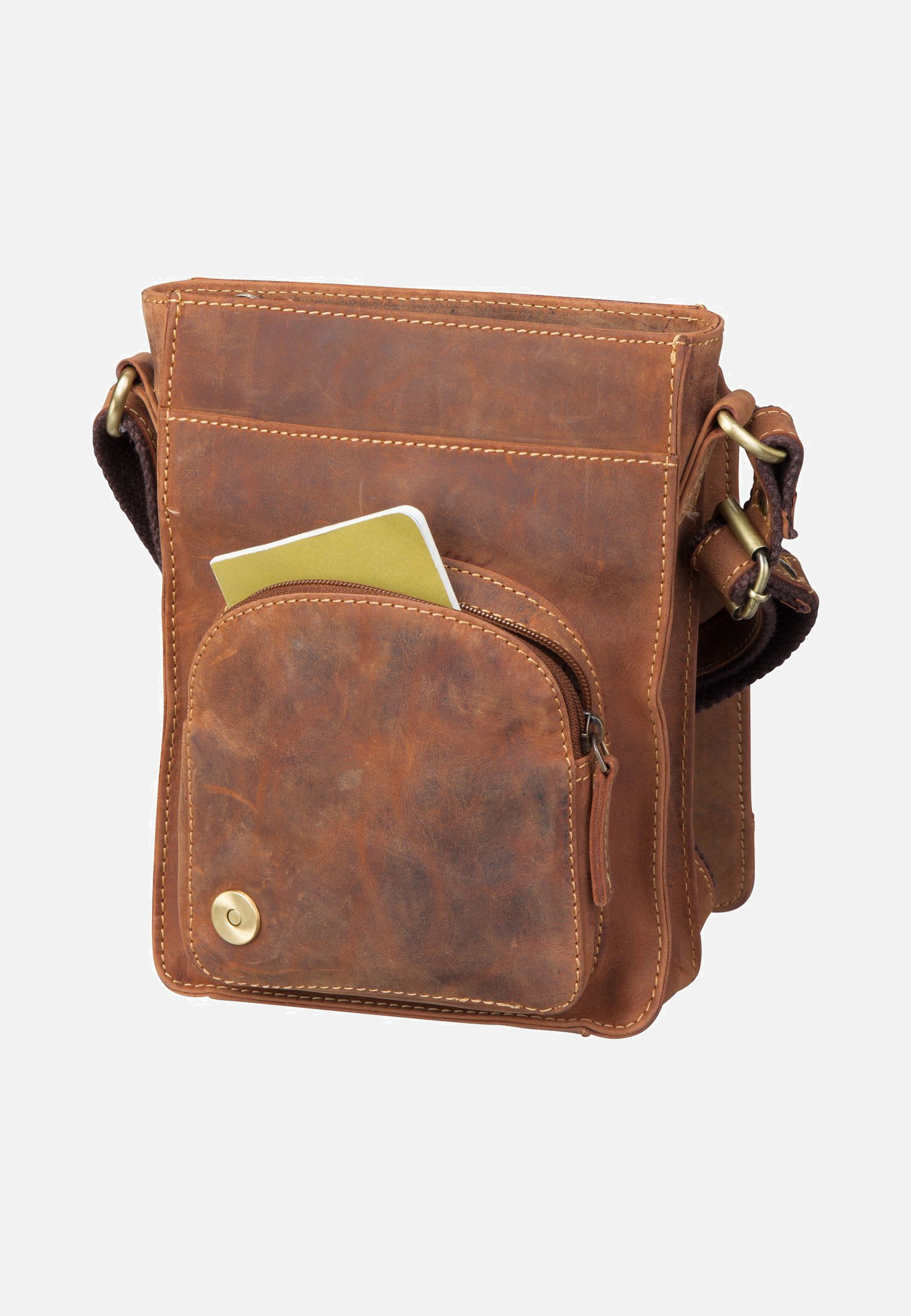 Greenburry Vintage 1712 Brown Crossbody Bag