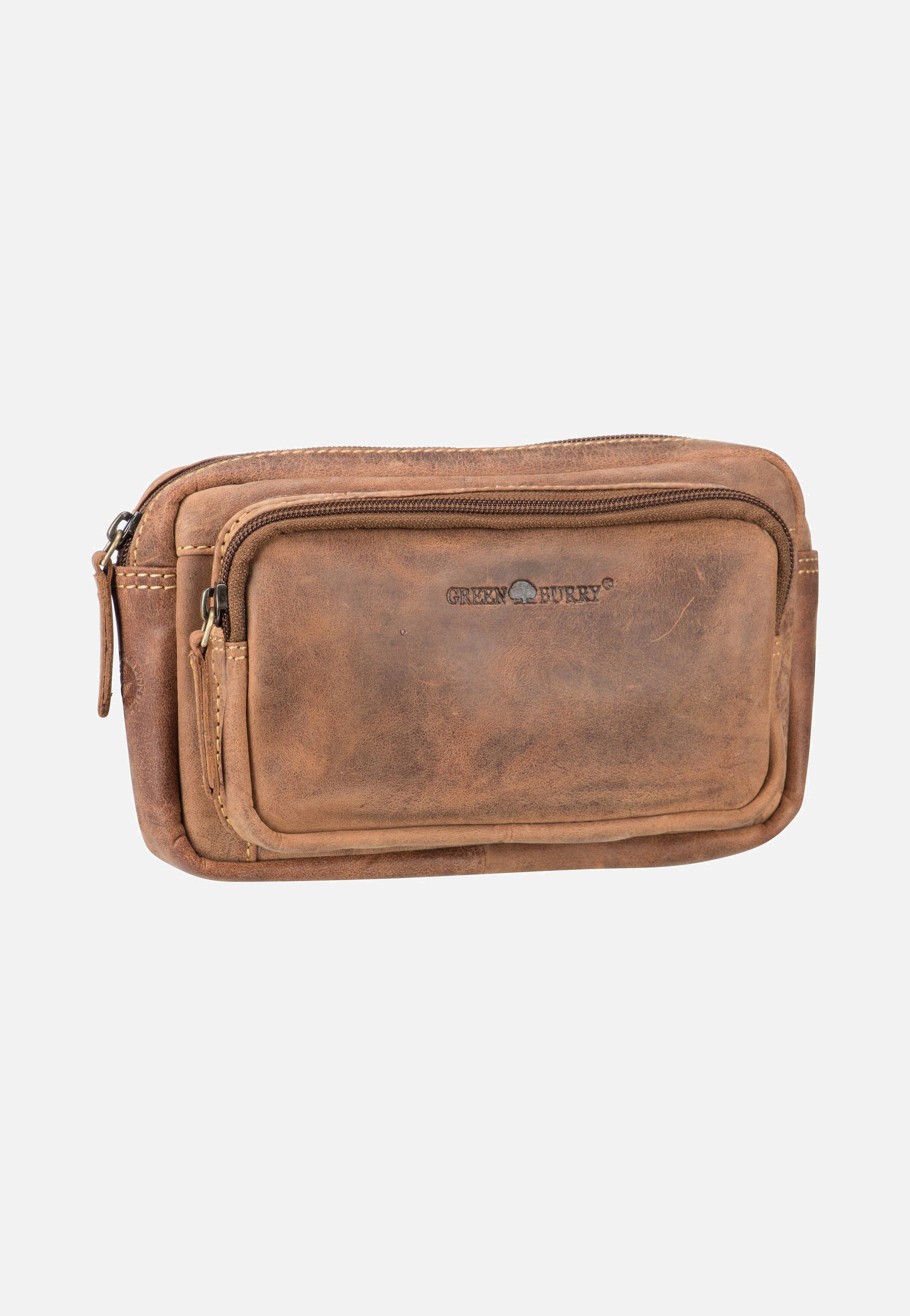 Greenburry Vintage 1743B Sattelbraun Fanny Pack
