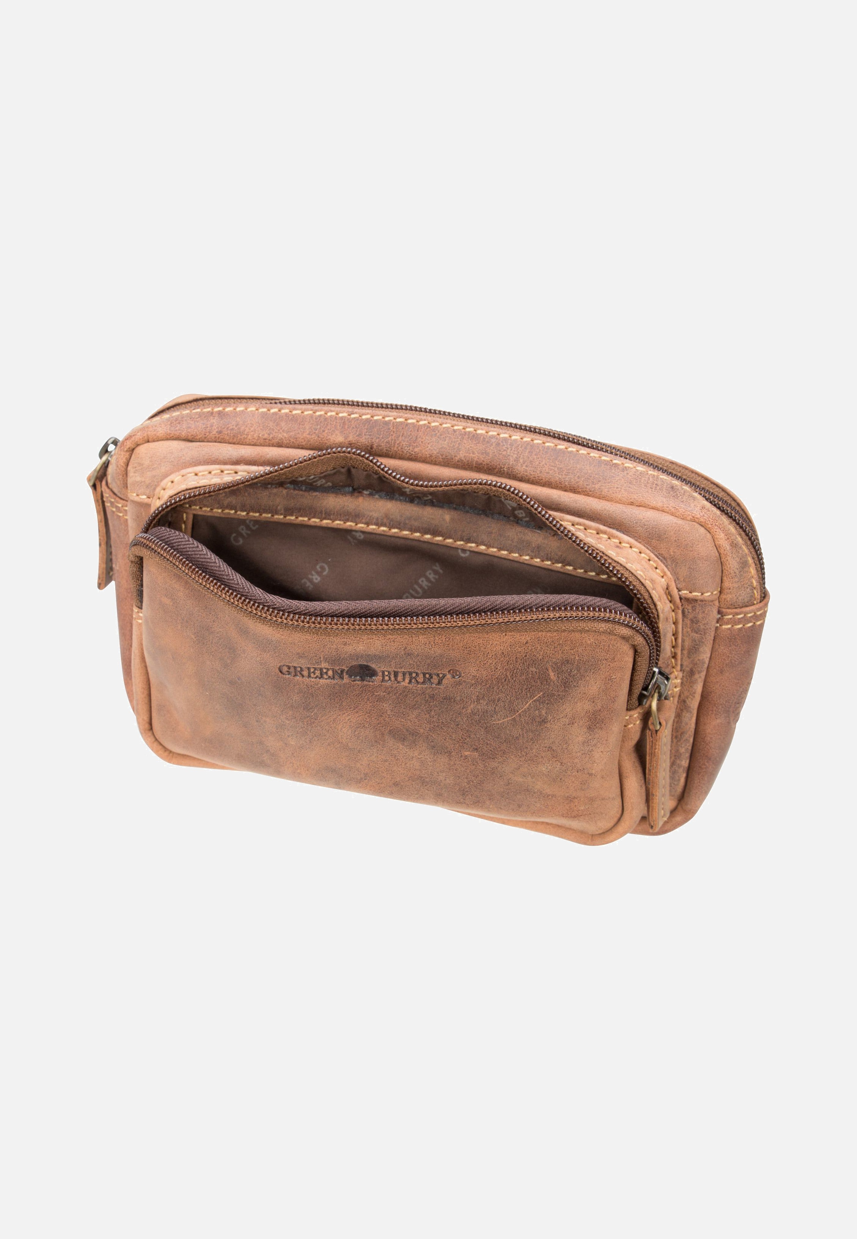 Greenburry Vintage 1743B Sattelbraun Fanny Pack