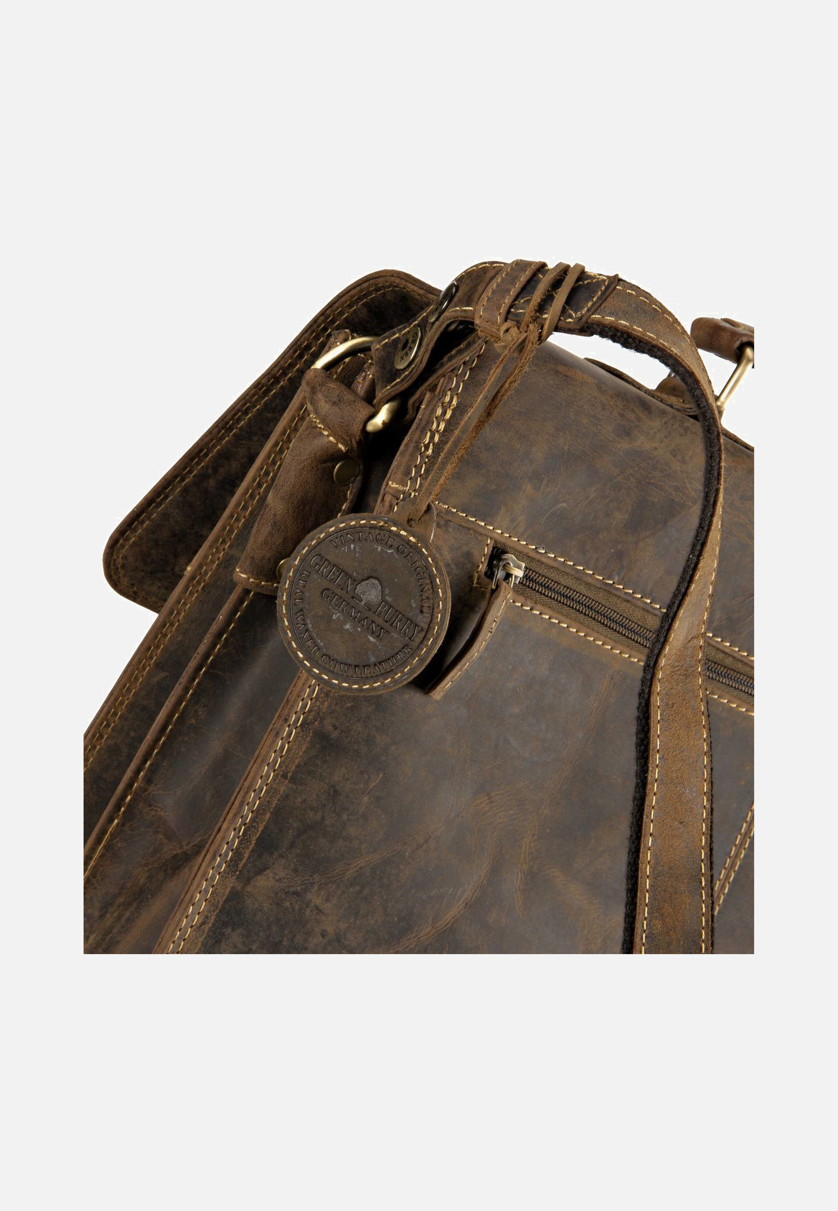 Greenburry Vintage Sattelbraun Briefcase