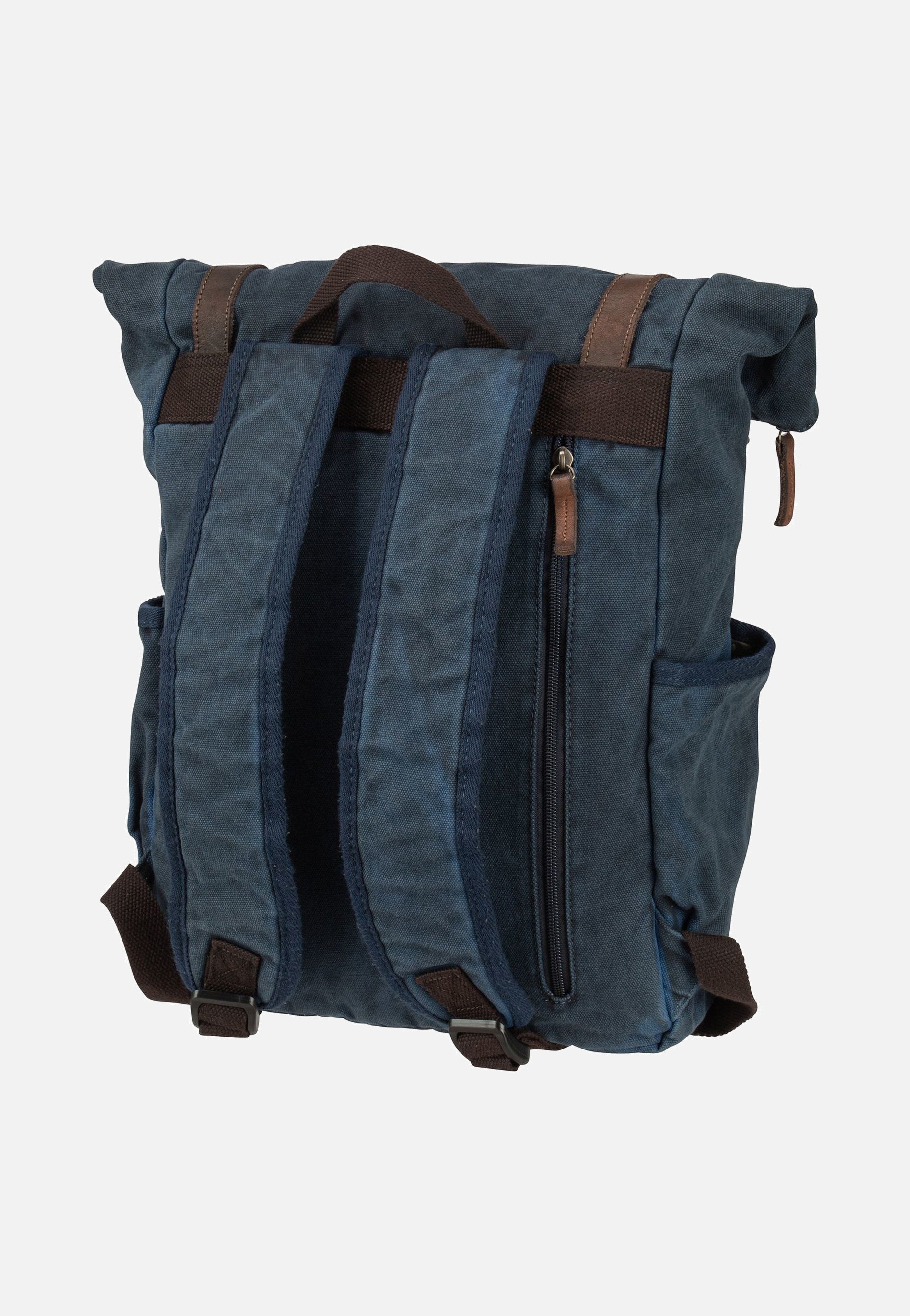 Greenburry - Vintage Aviator 5897 Blue Edition Blue - Rolltop Backpack | Neutral-Image