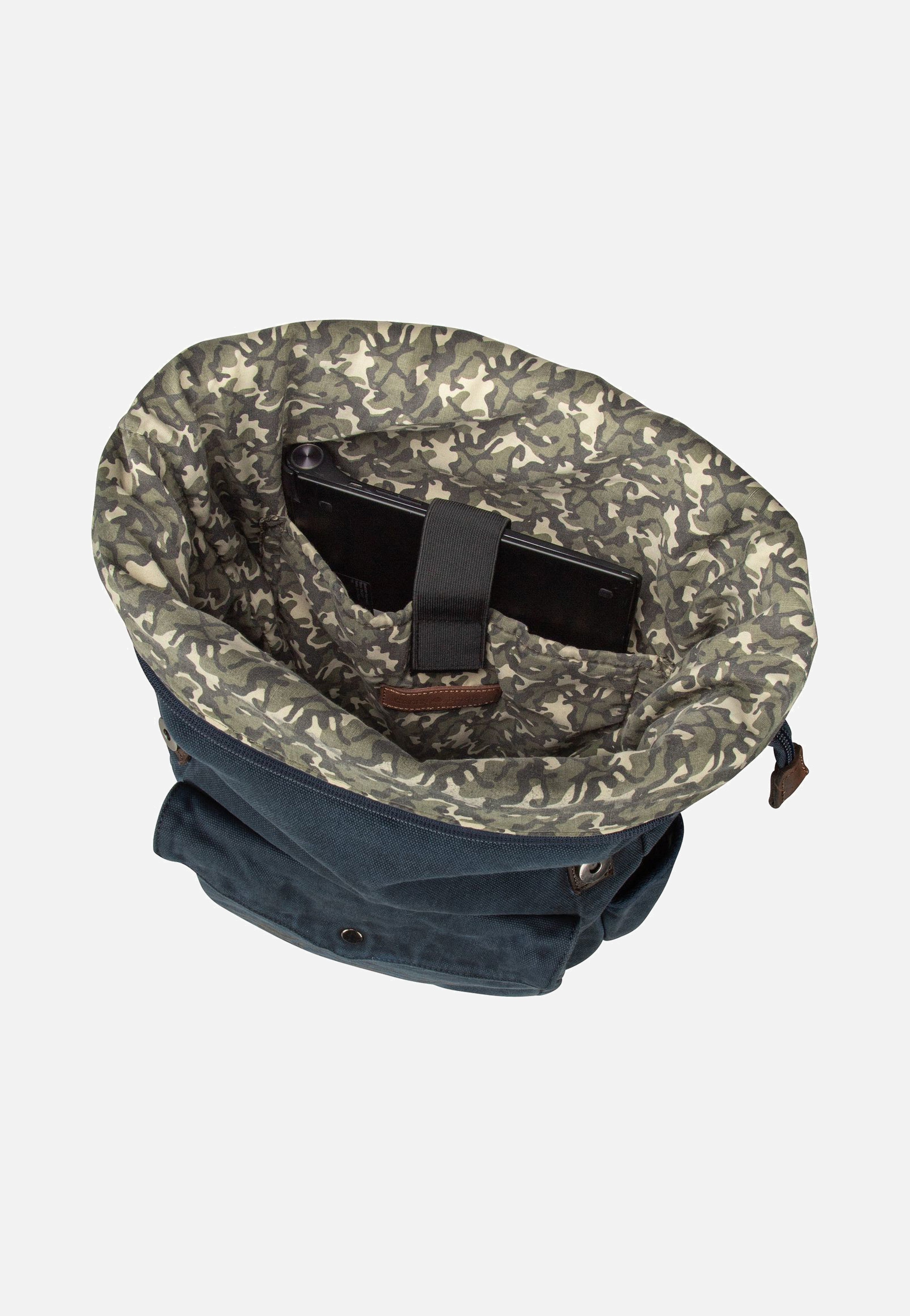 Greenburry - Vintage Aviator 5897 Blue Edition Blue - Rolltop Backpack | Neutral-Image