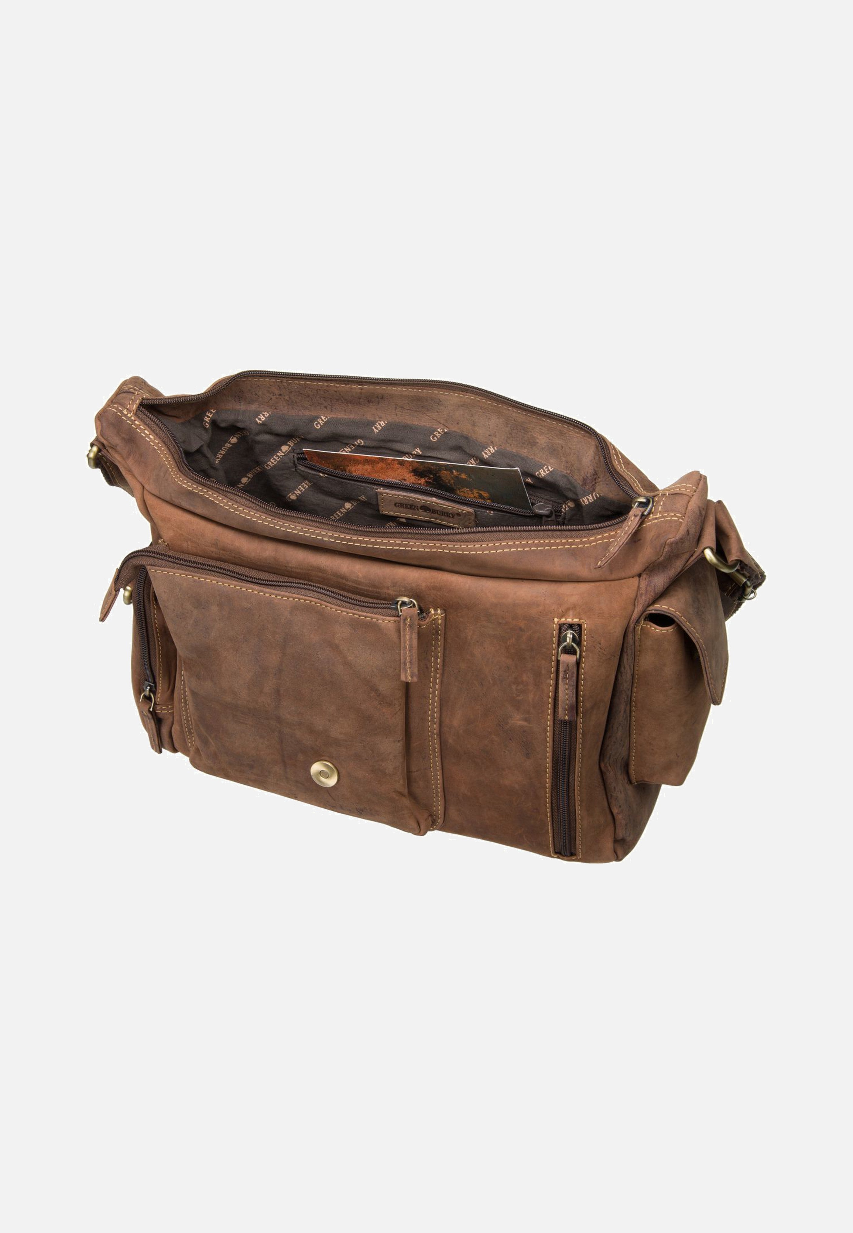 Greenburry - Vintage New Hunting Bag II Sattelbraun - Crossbody Bag | Men-Image