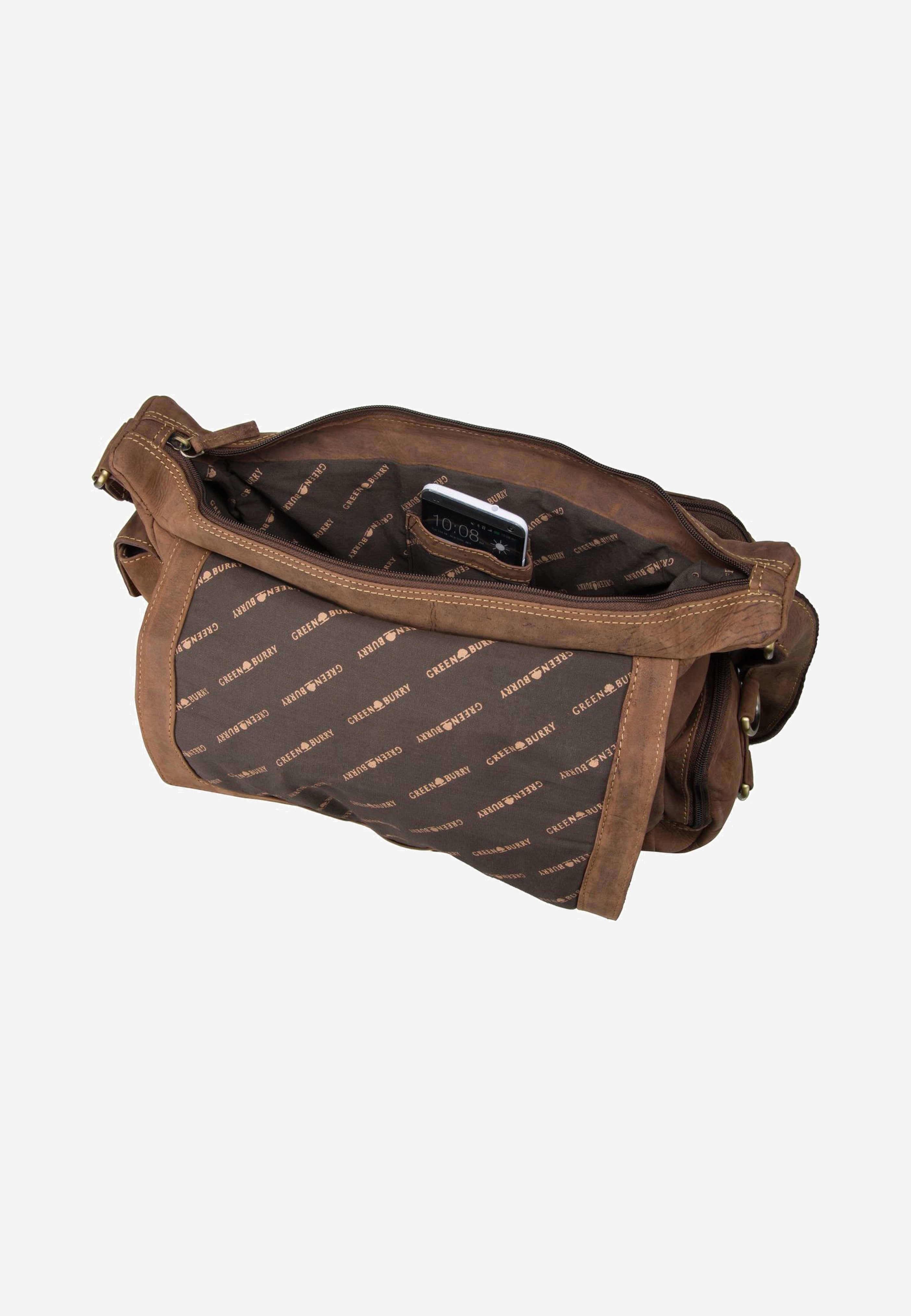 Greenburry - Vintage New Hunting Bag II Sattelbraun - Crossbody Bag | Men-Image