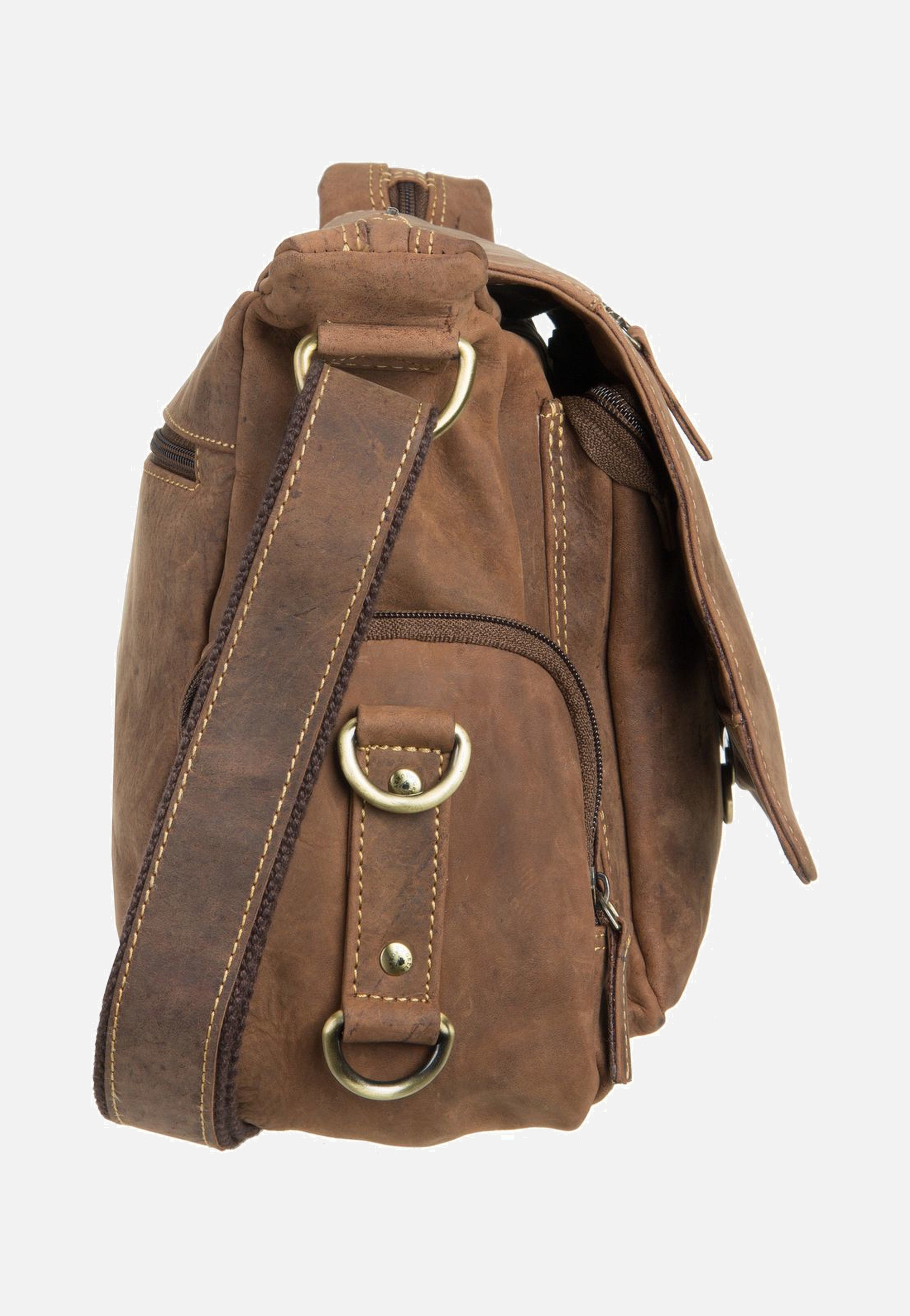 Greenburry - Vintage New Hunting Bag II Sattelbraun - Crossbody Bag | Men-Image