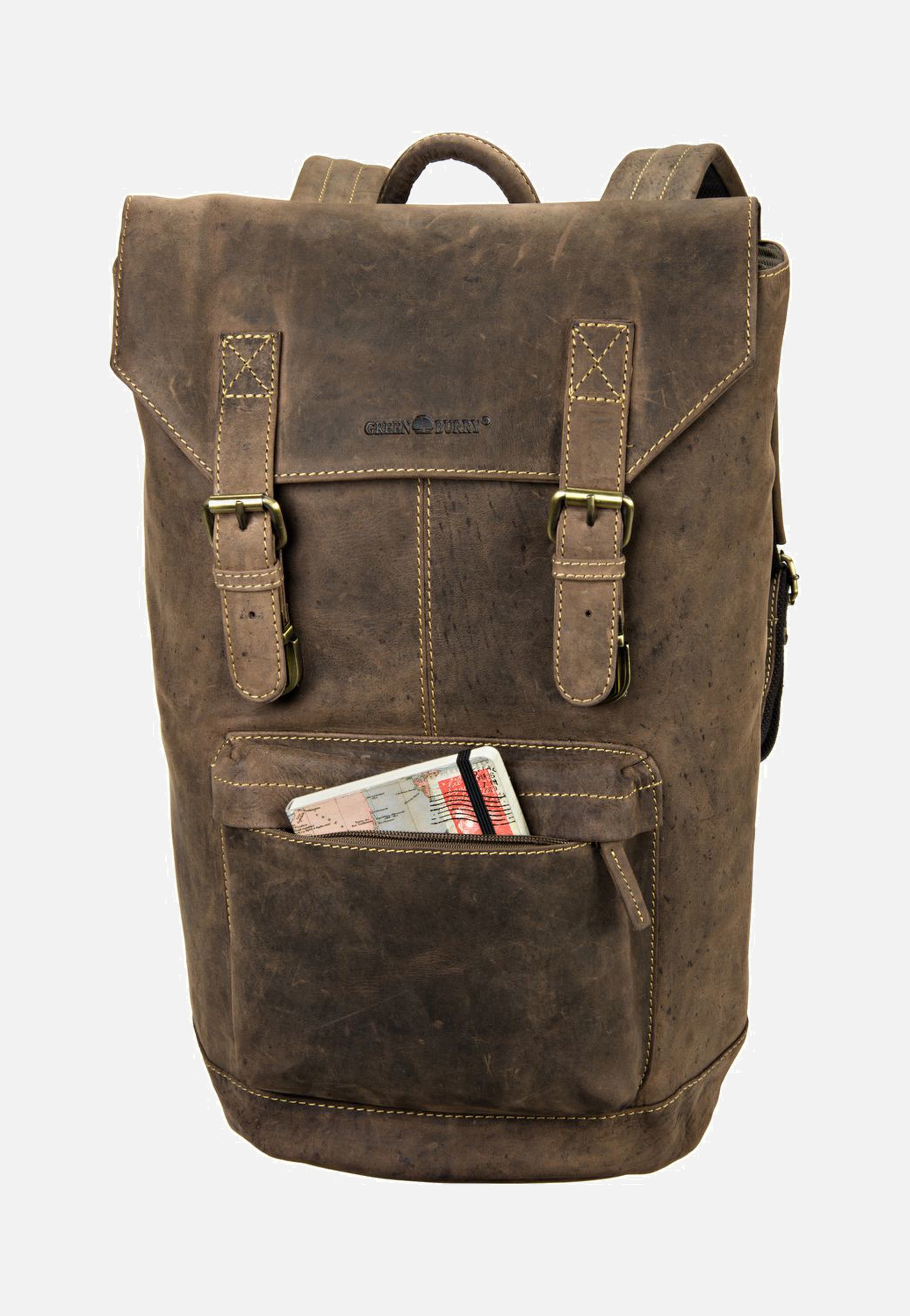 Greenburry - Vintage Retro Sattelbraun - Backpack | Men-Image