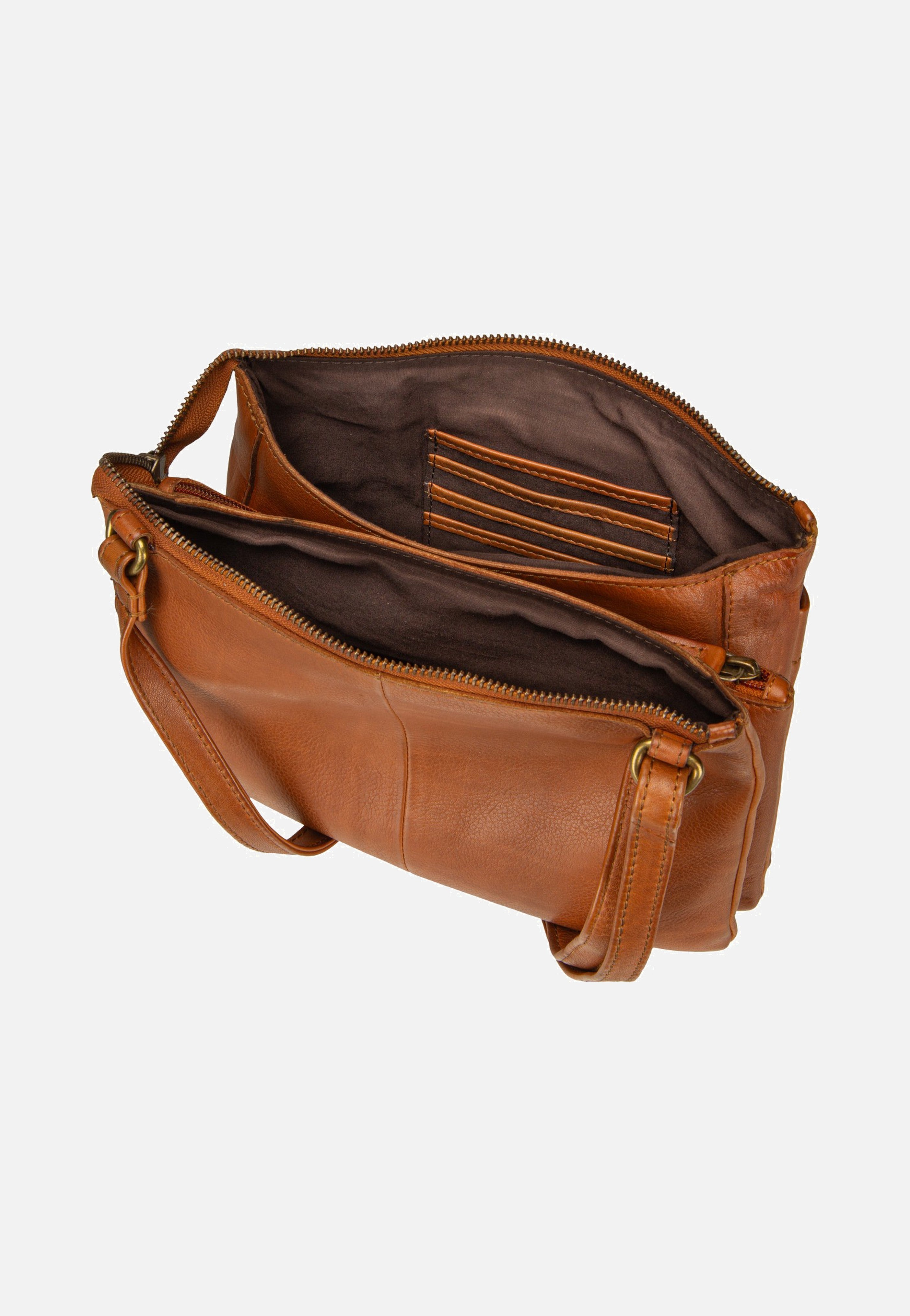 Greenburry - Colombiana Rv 3 Zip Medium Nougat - Shoulder Bag | Neutral-Image