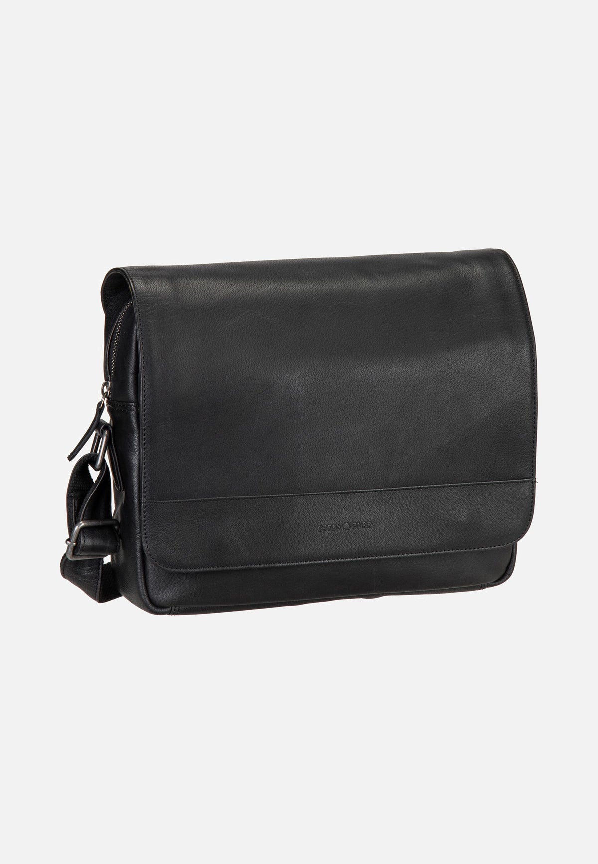 Greenburry Fiorentina 2212 A4 Black Messenger Bag