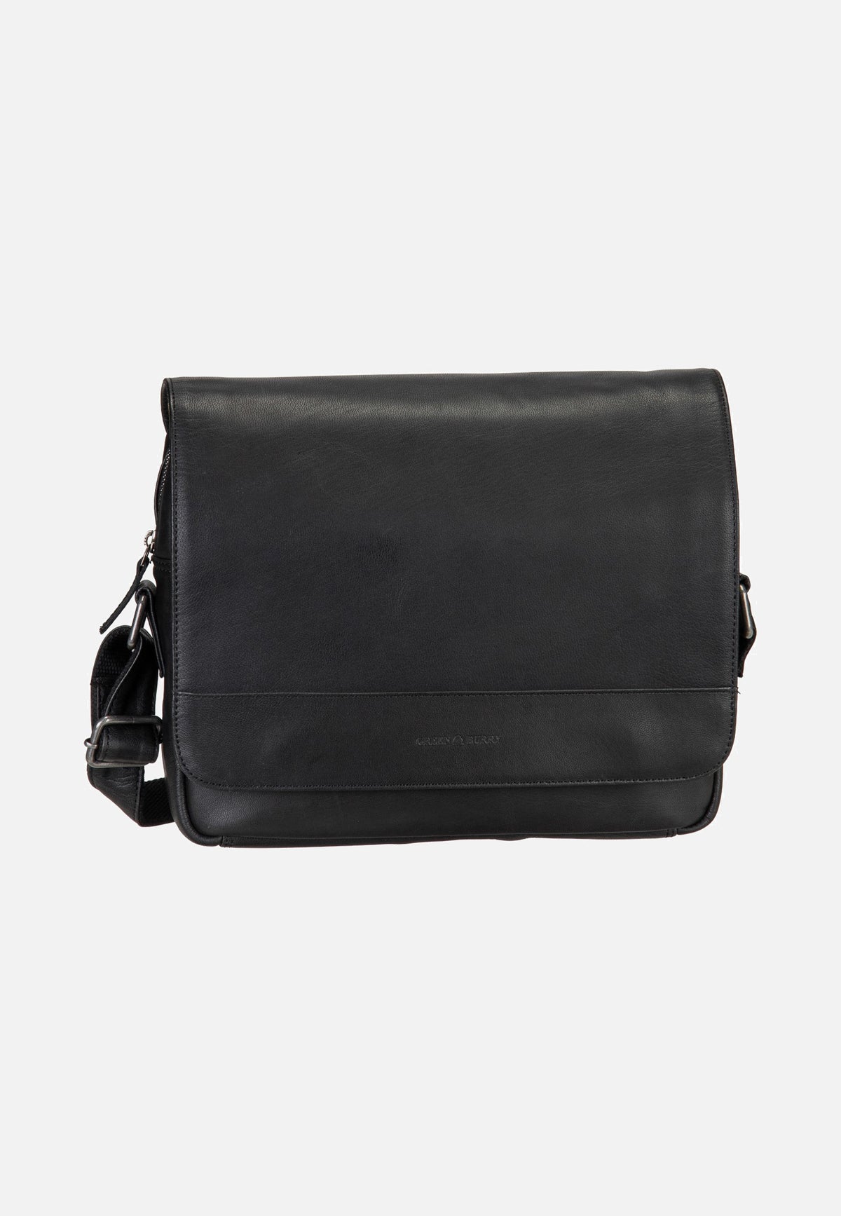 Greenburry Fiorentina 2212 A4 Black Messenger Bag