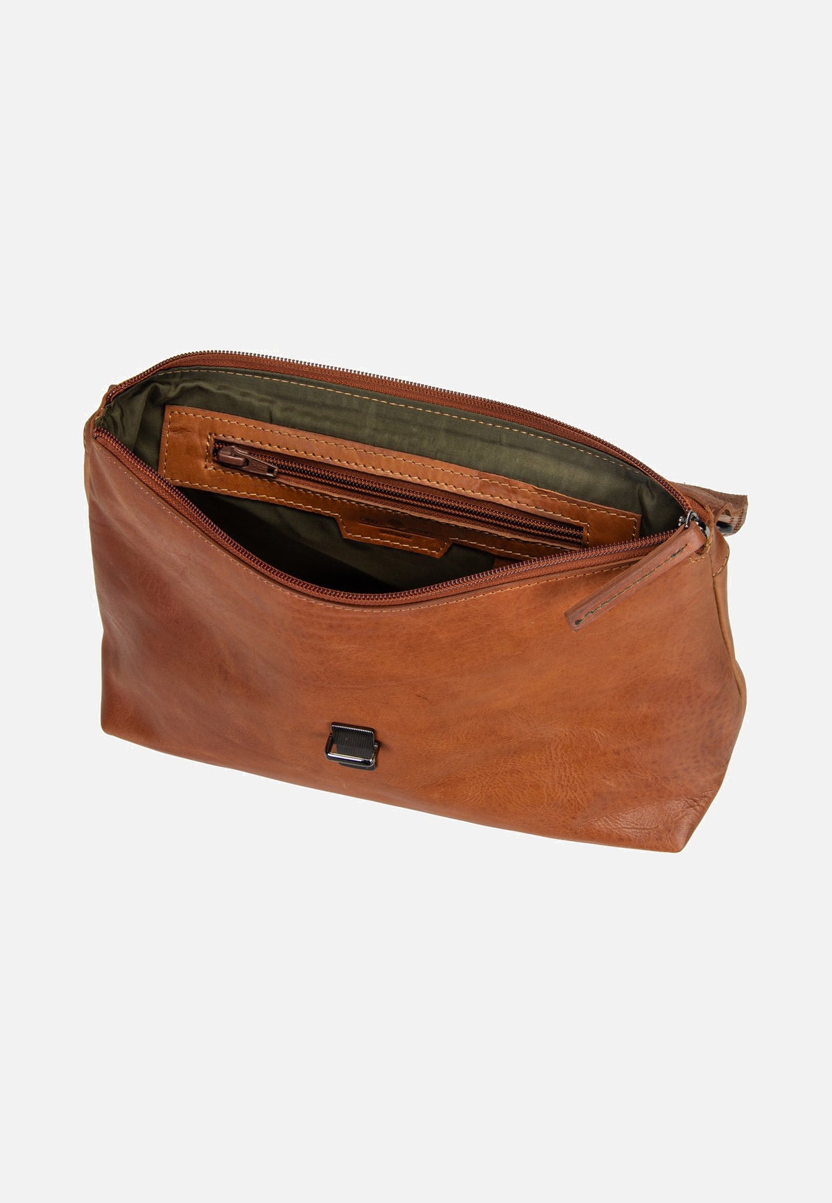 Greenburry Newport 2108 Caramel Briefcase