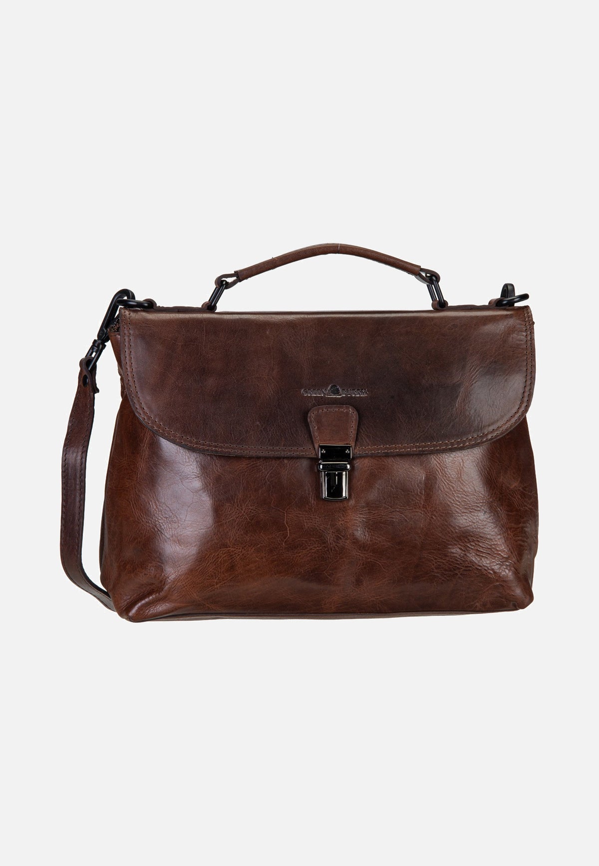 Greenburry Newport 2108 Coffee Briefcase