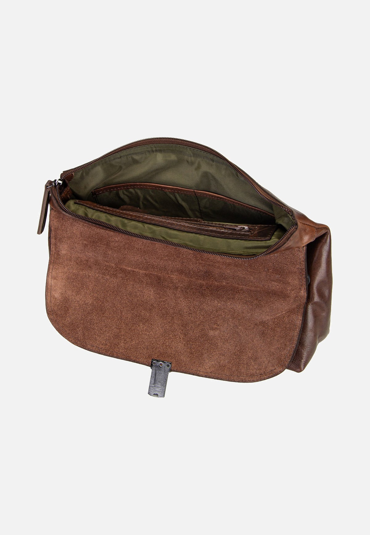Greenburry Newport 2108 Coffee Briefcase