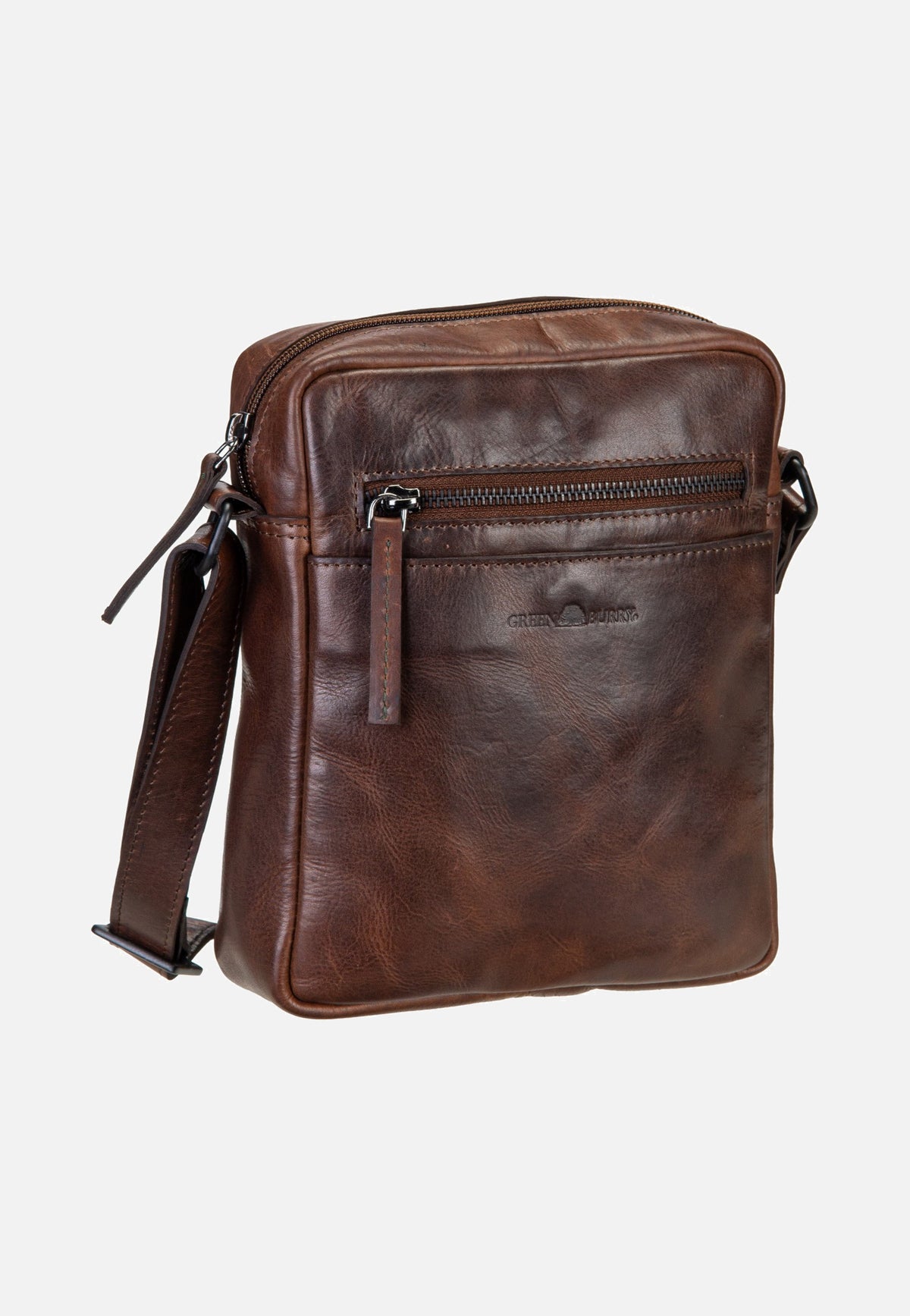 Greenburry Newport 2120 Coffee Crossbody Bag