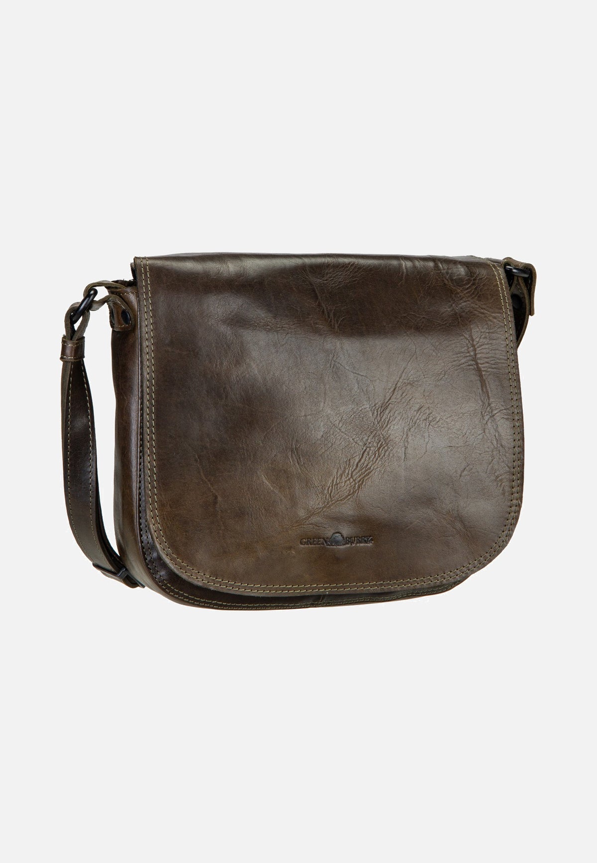 Greenburry Newport 2121 British Green Crossbody Bag