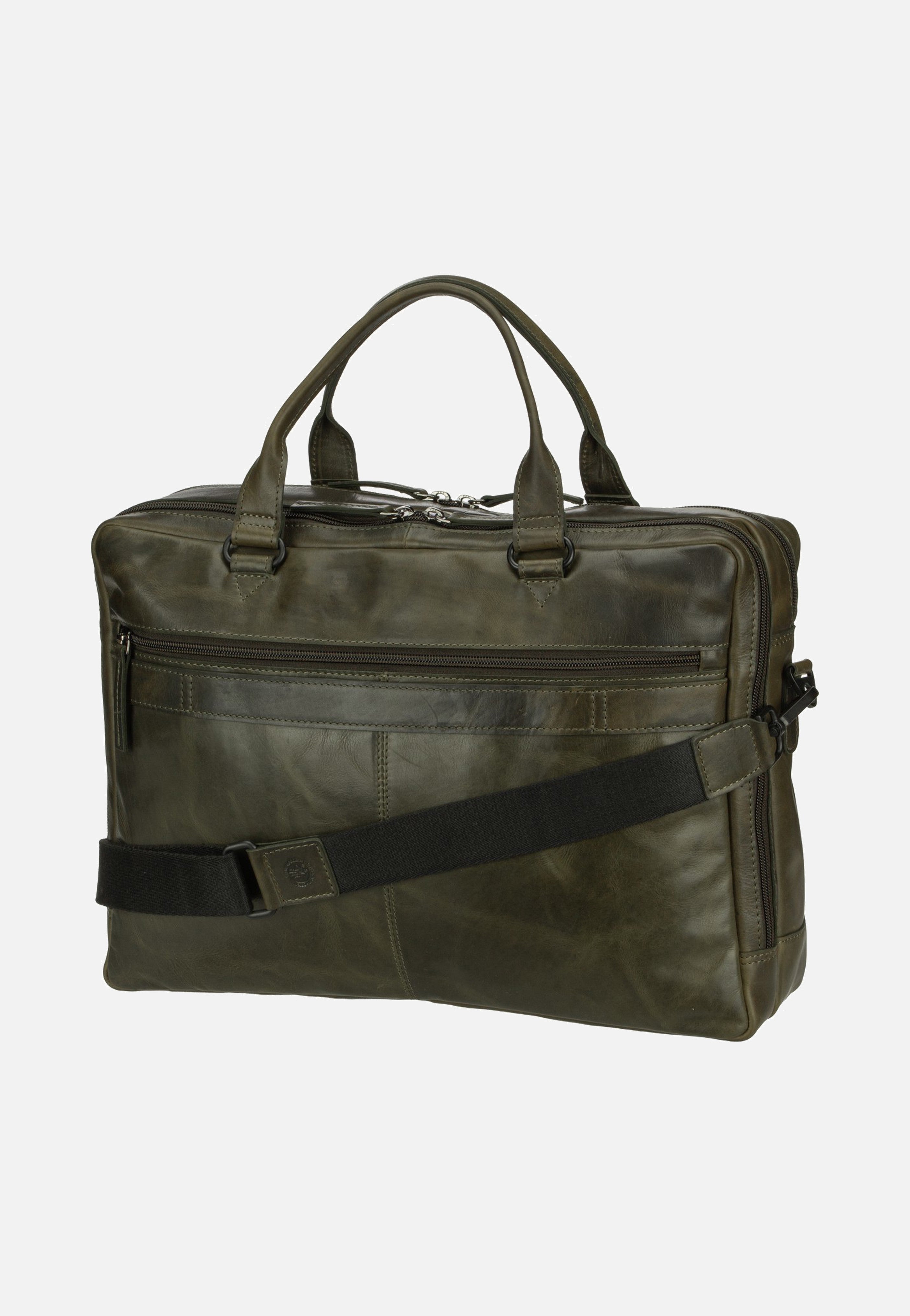 Greenburry Newport Business Tasche British Green Briefcase