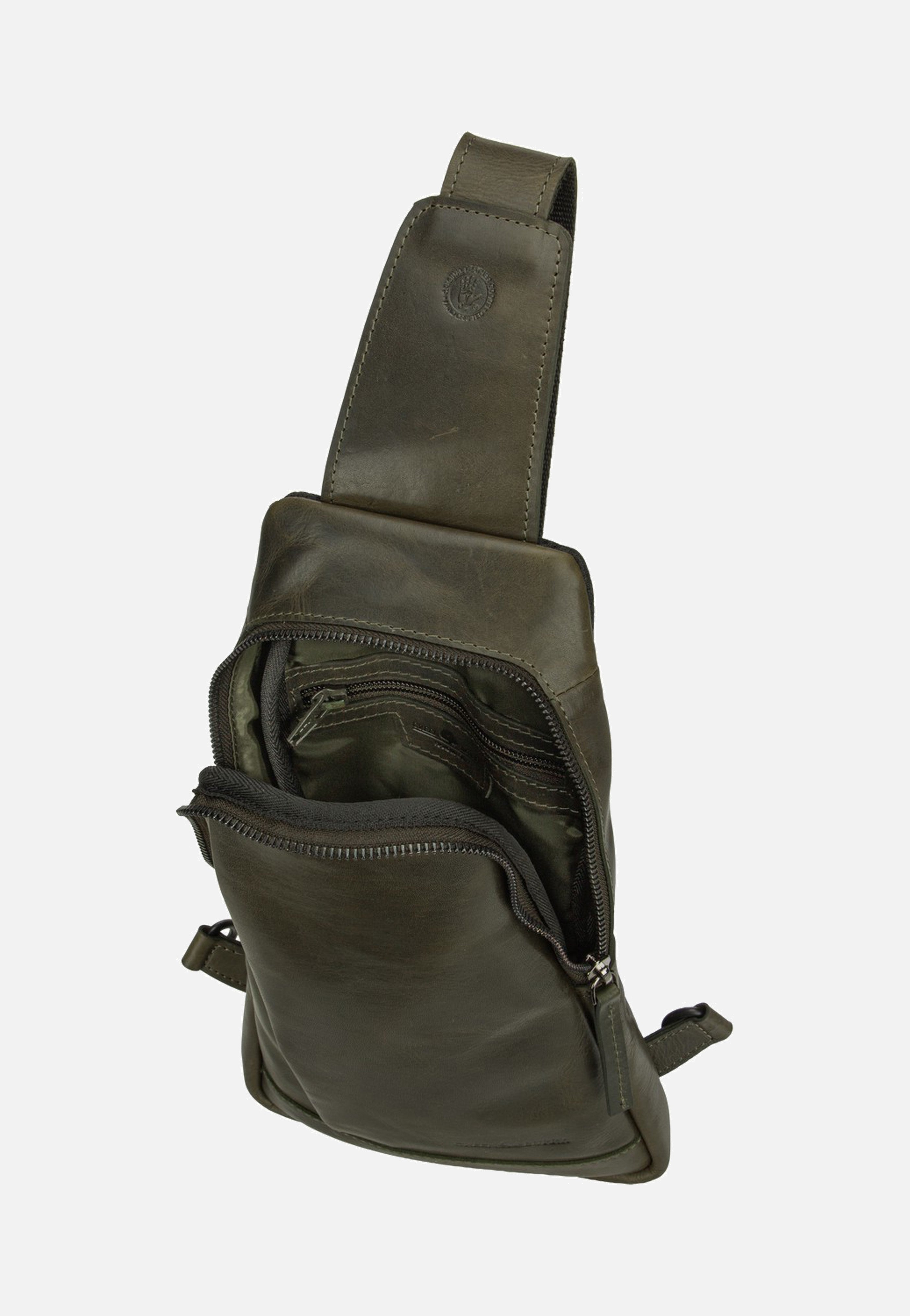 Greenburry Newport Crossover-Bag British Green Sling Bag