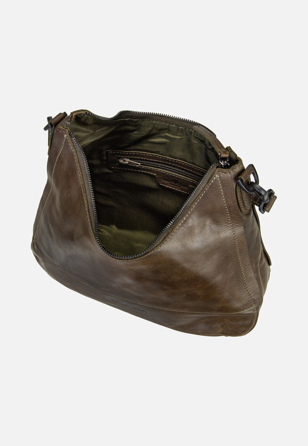 Greenburry Newport Hobobag British Green Hobo Bag