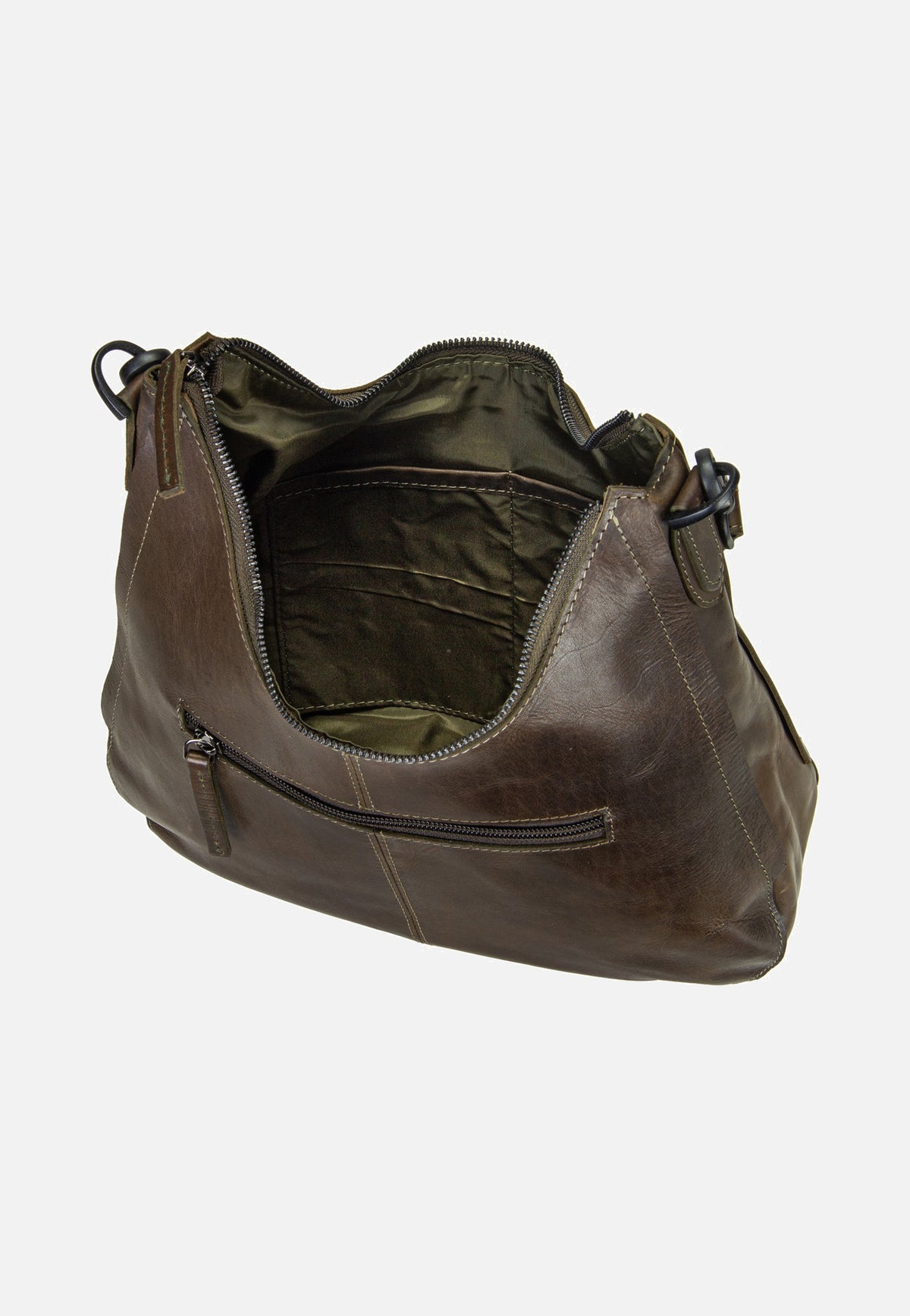 Greenburry Newport Hobobag British Green Hobo Bag