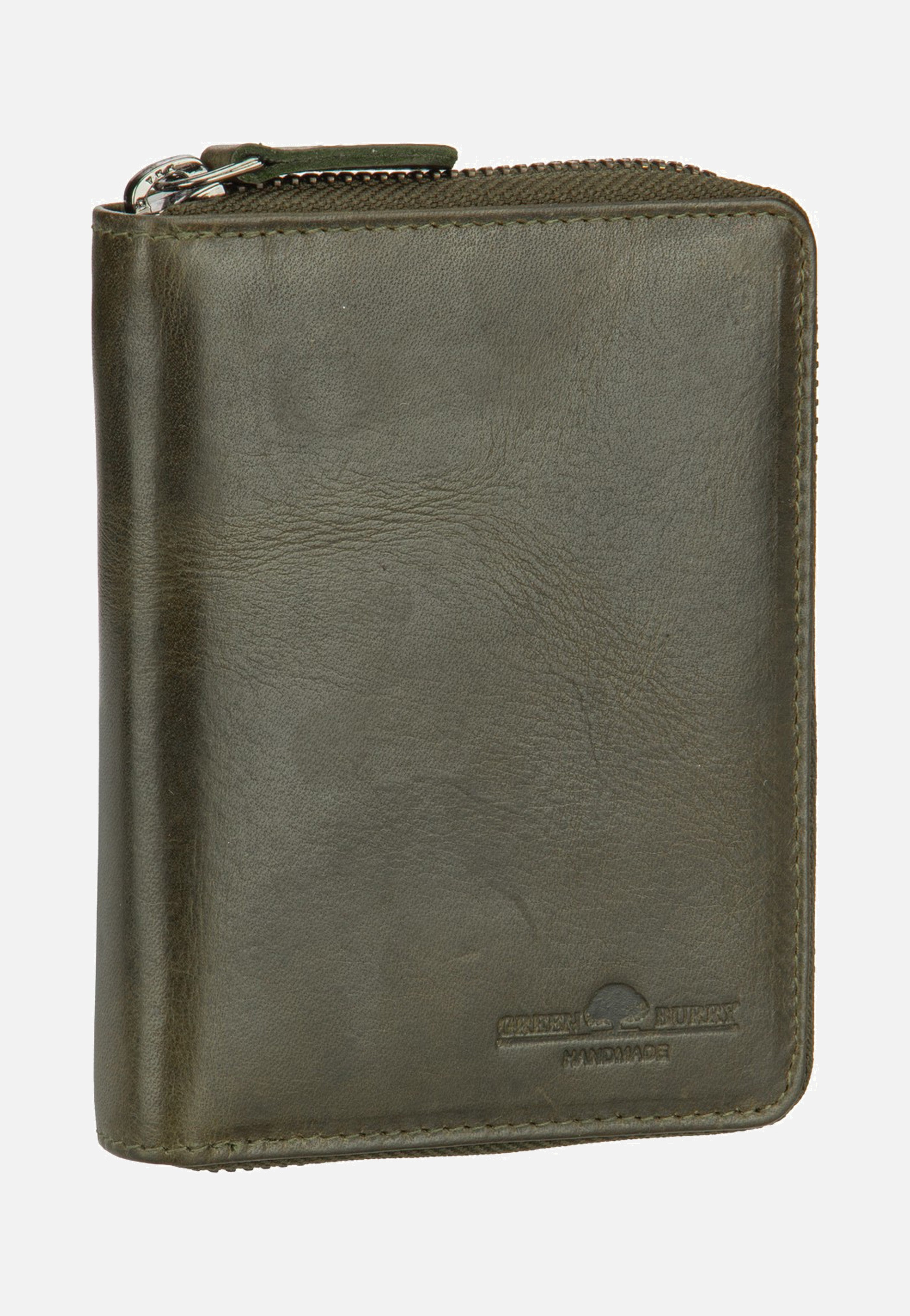 Greenburry Newport Rv-Damenbörse RFID British Green Wallet