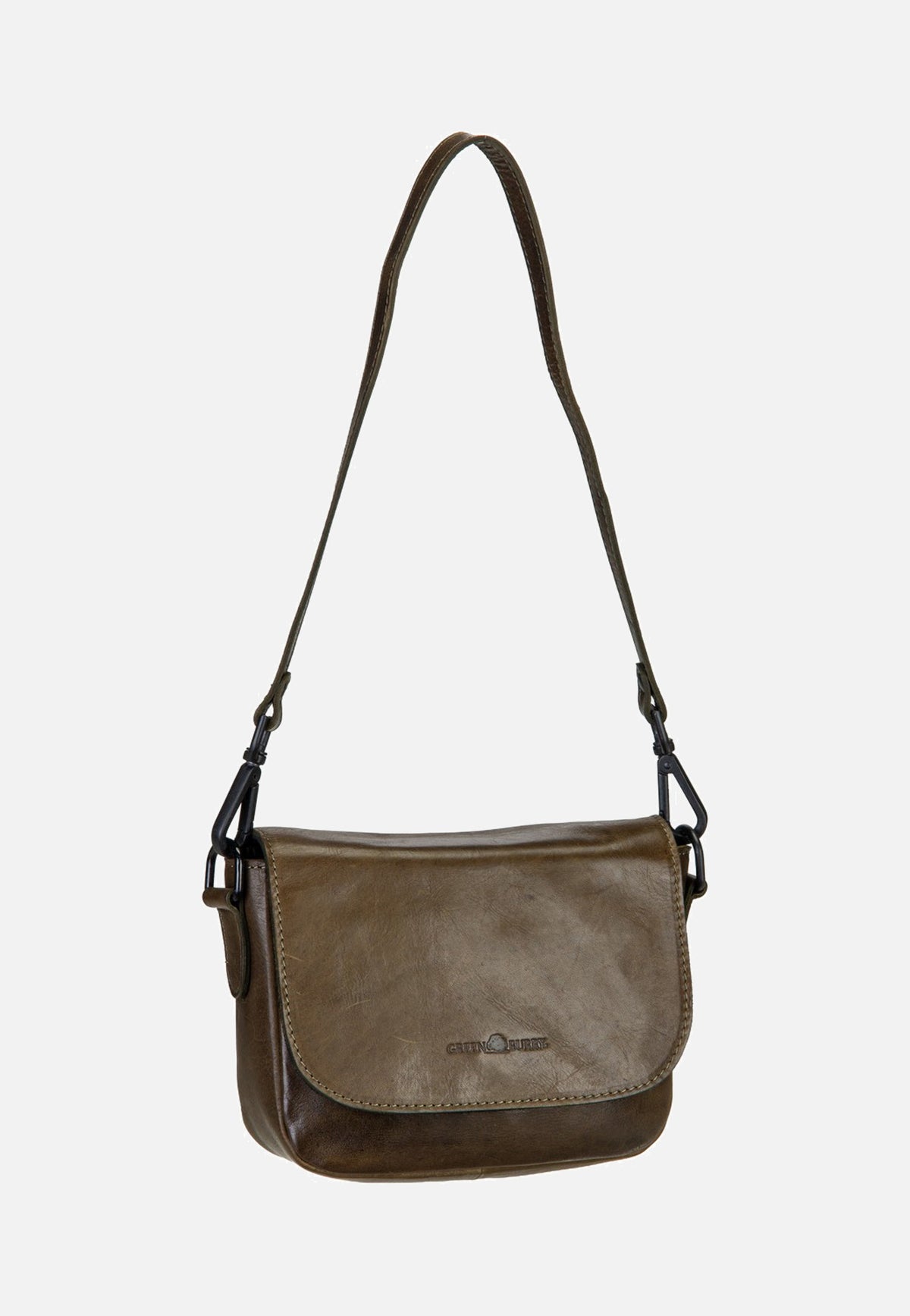 Greenburry Newport Small 2122 British Green Crossbody Bag