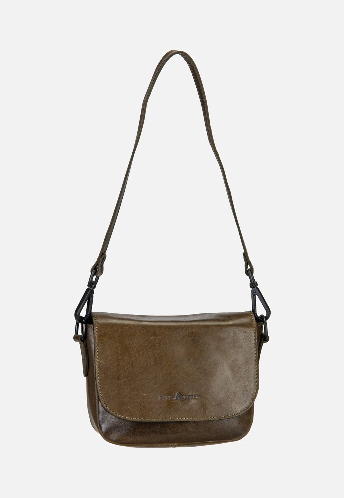 Greenburry Newport Small 2122 British Green Crossbody Bag