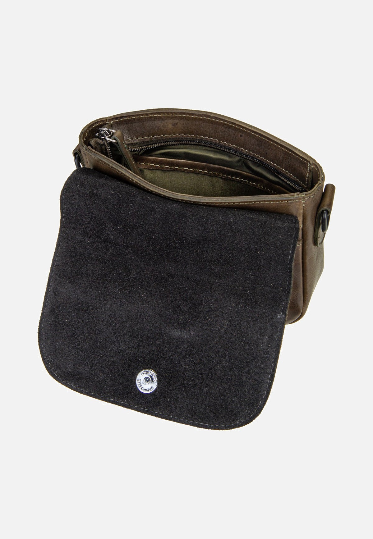 Greenburry Newport Small 2122 British Green Crossbody Bag