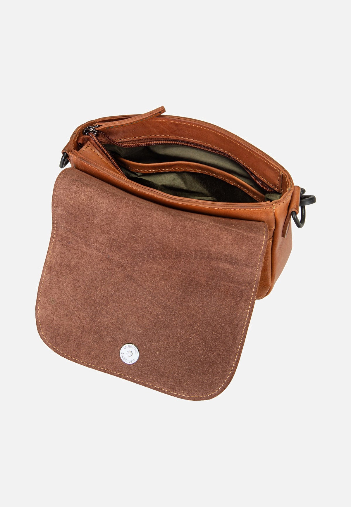 Greenburry Newport Small 2122 Caramel Crossbody Bag
