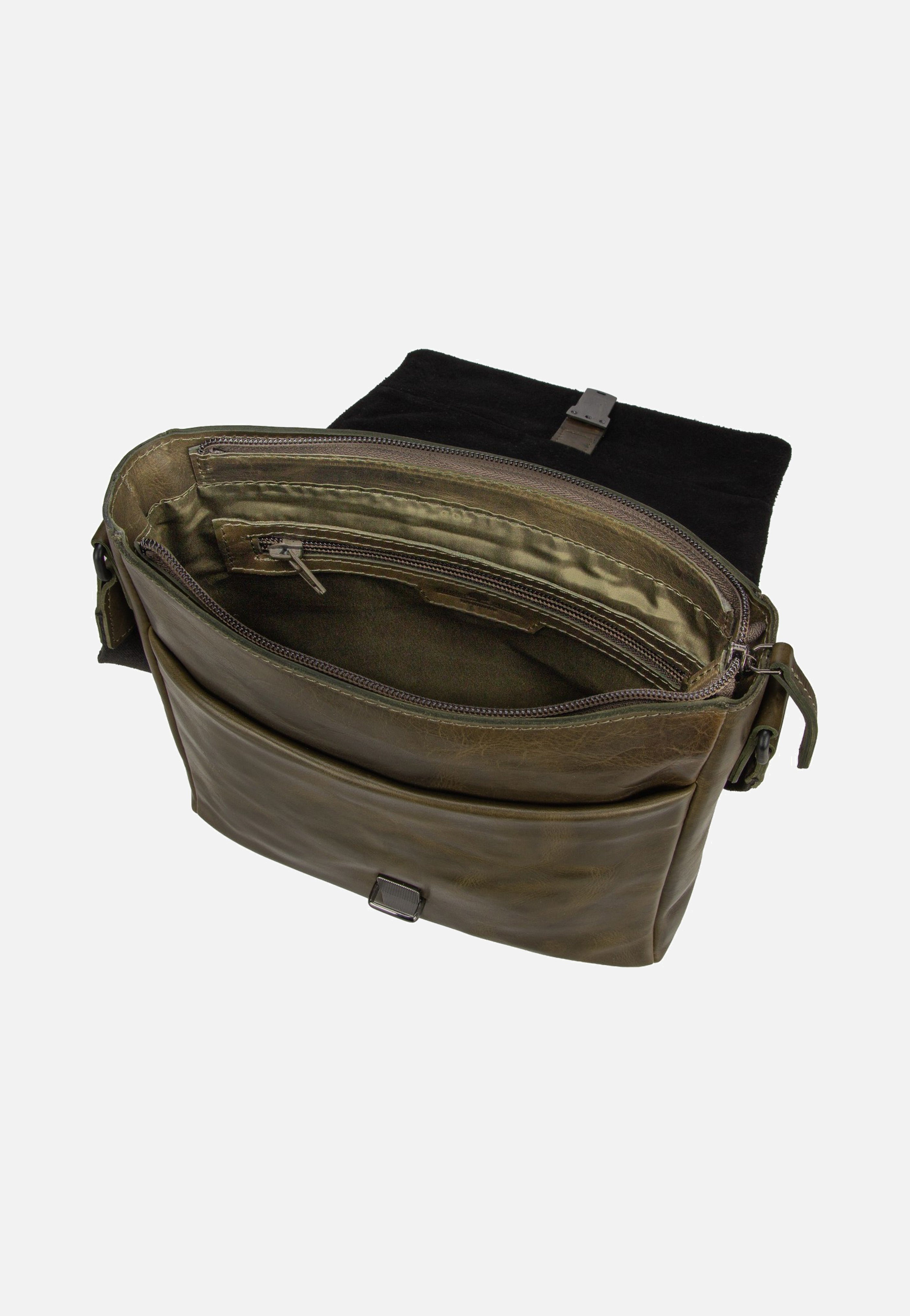 Greenburry - Newport Umhänger Medium British Green - Crossbody Bag | Men-Image