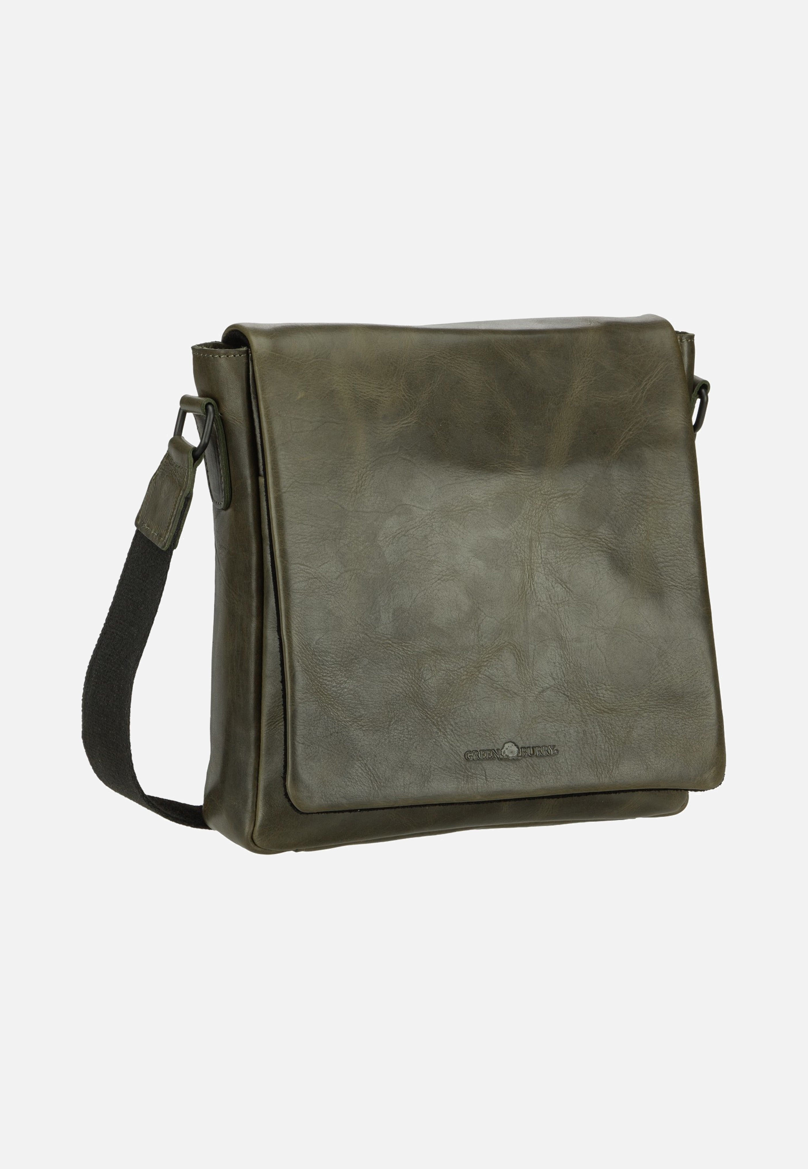 Greenburry Newport Umhänger Medium British Green Crossbody Bag