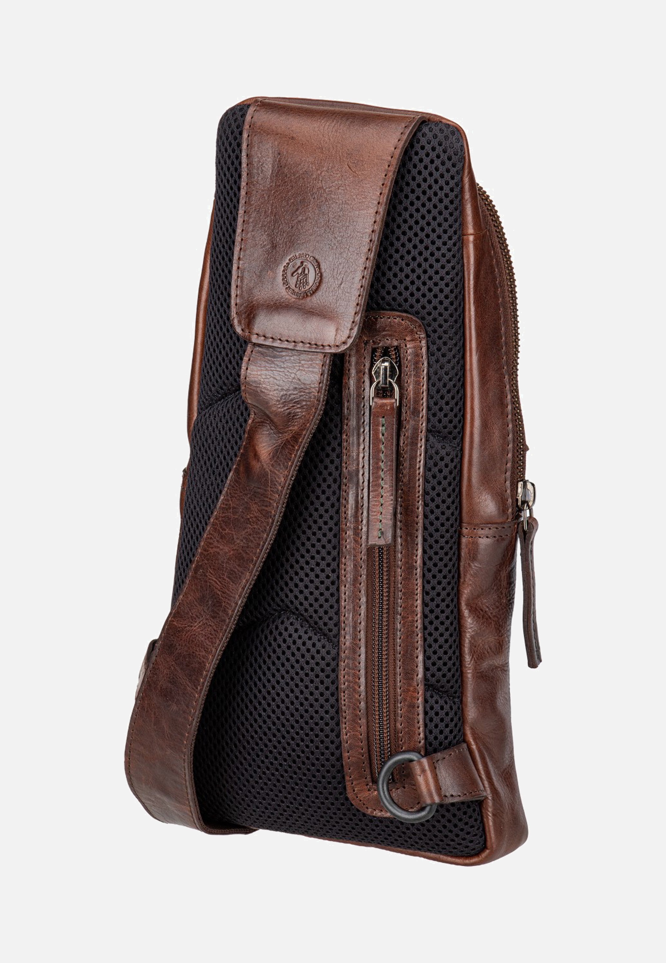 Greenburry Newport Crossover-Bag Coffee Crossbody Bag
