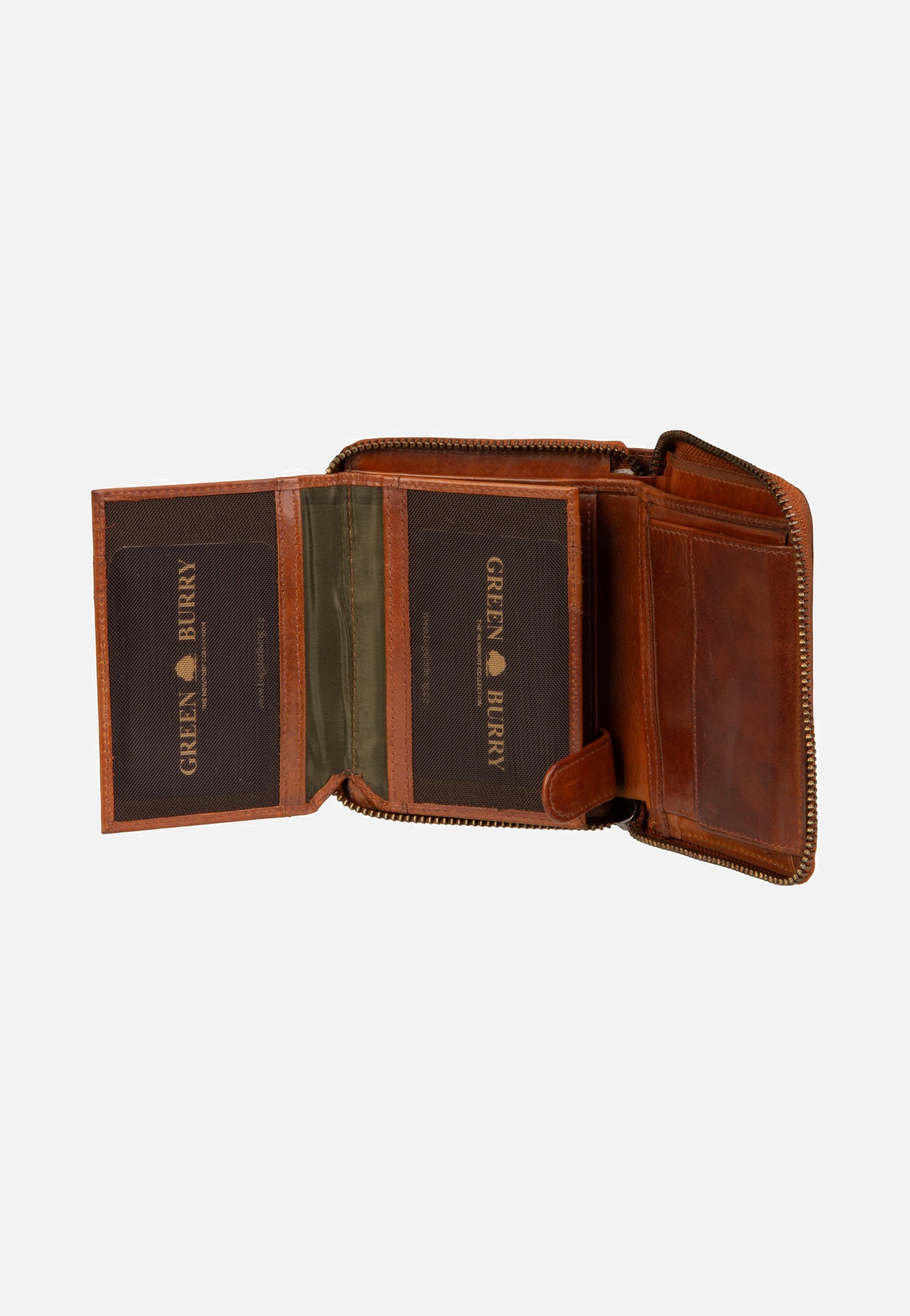 Greenburry Newport Rv-Damenbörse Rfid Caramel Wallet