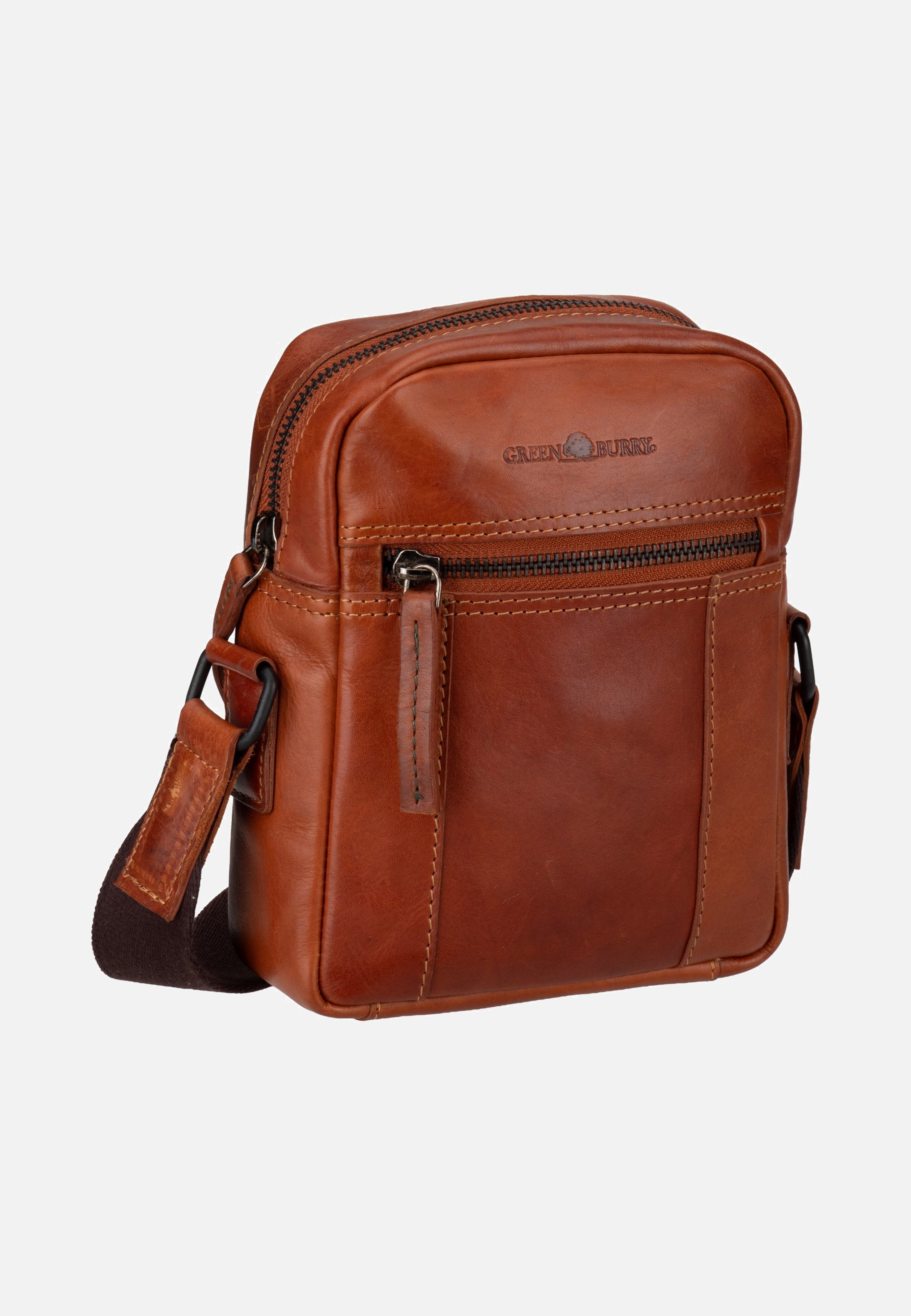 Greenburry Newport Travel Umhänger Small Caramel Crossbody Bag