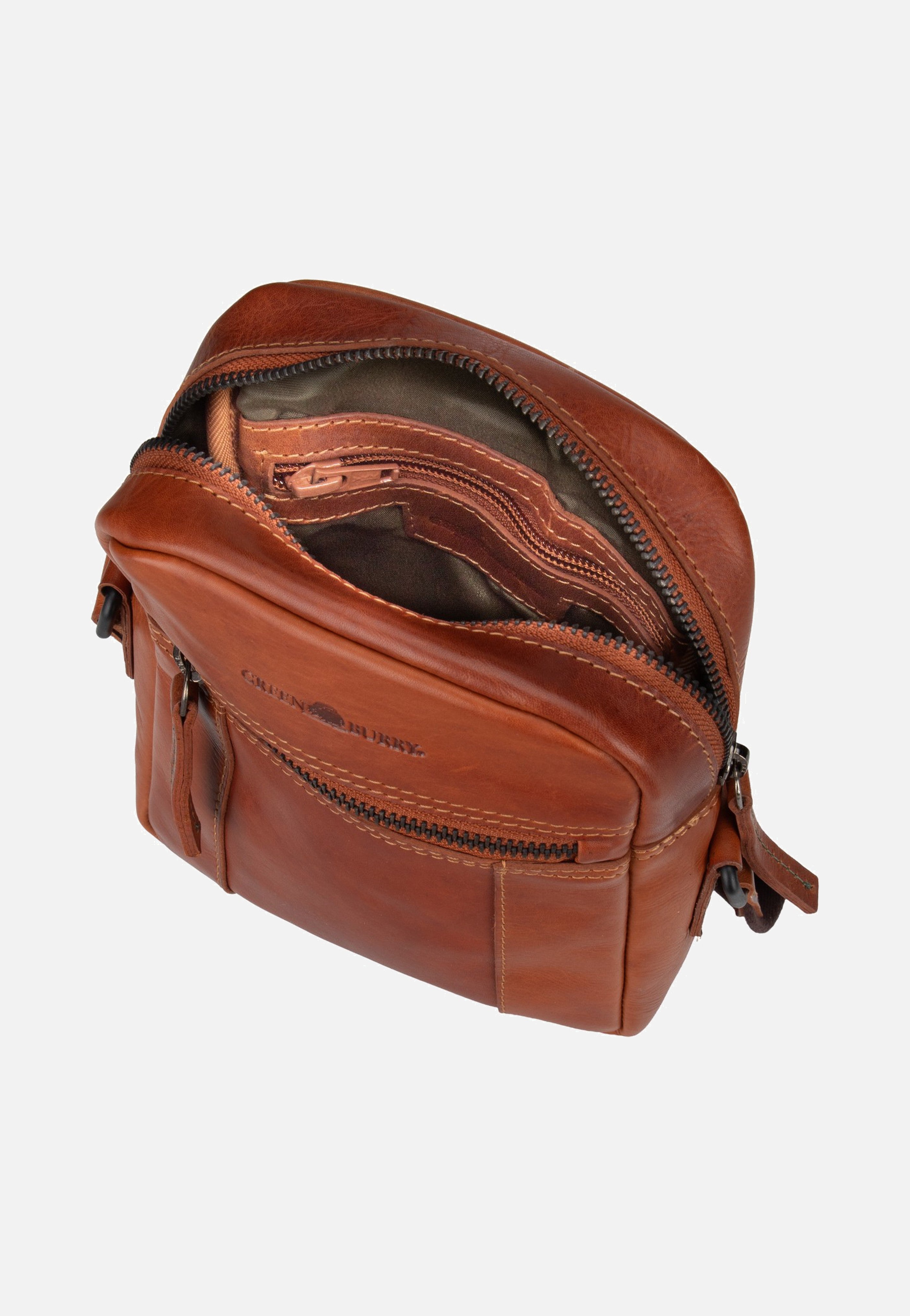 Greenburry Newport Travel Umhänger Small Caramel Crossbody Bag